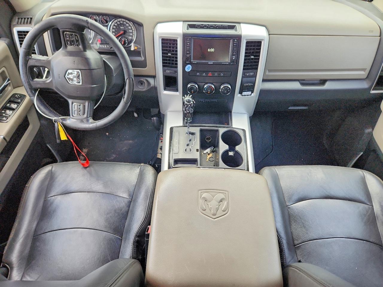 2012 Dodge Ram 1500 Slt Black vin: 1C6RD6LT5CS200375