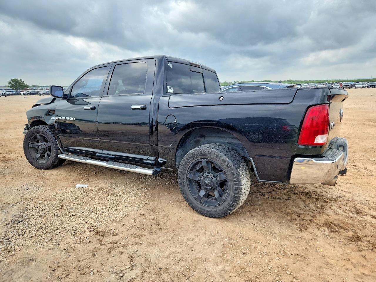 2012 Dodge Ram 1500 Slt Black vin: 1C6RD6LT5CS200375