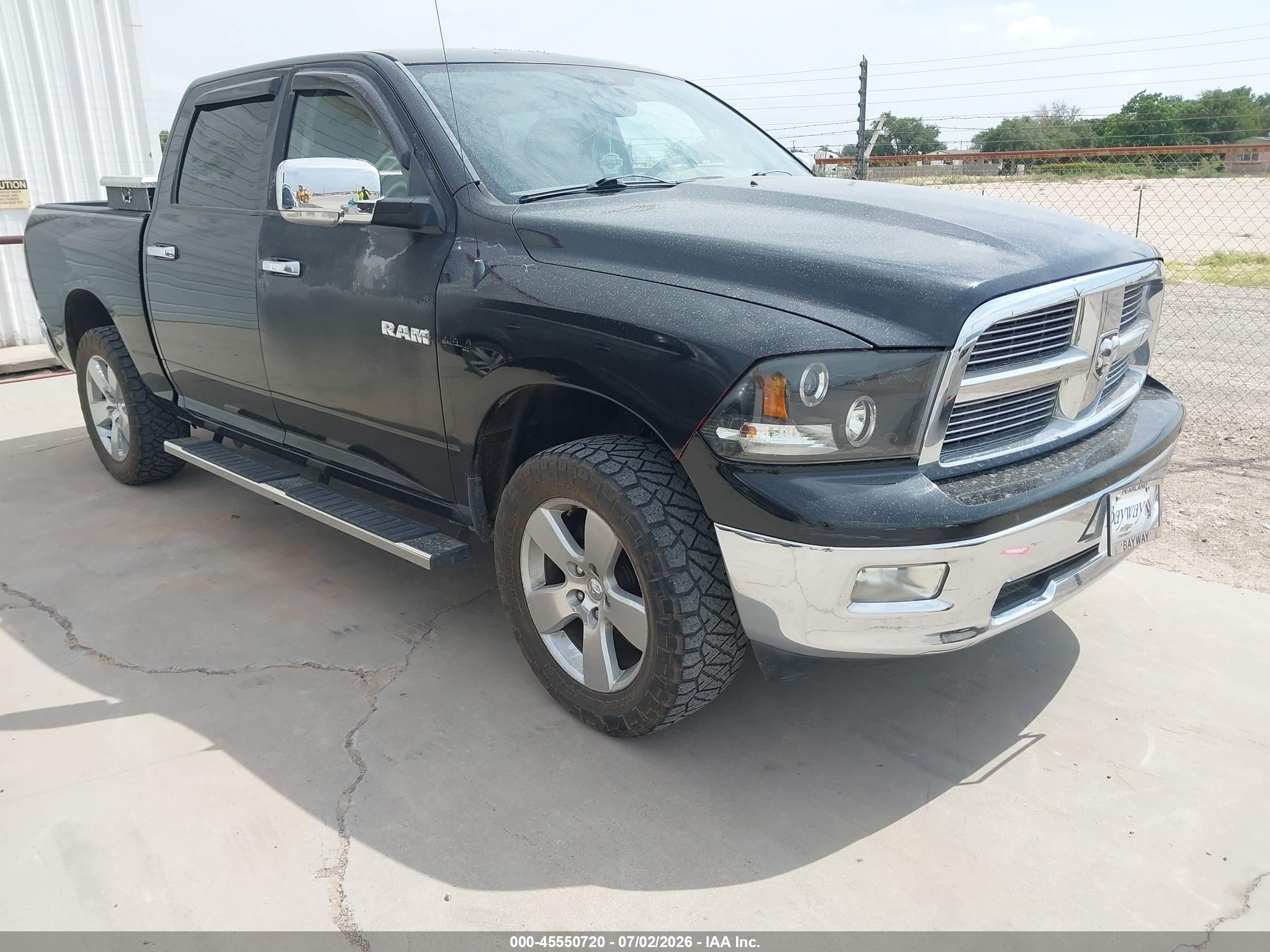 2012 Ram 1500 Lone Star Black vin: 1C6RD6LT6CS153454
