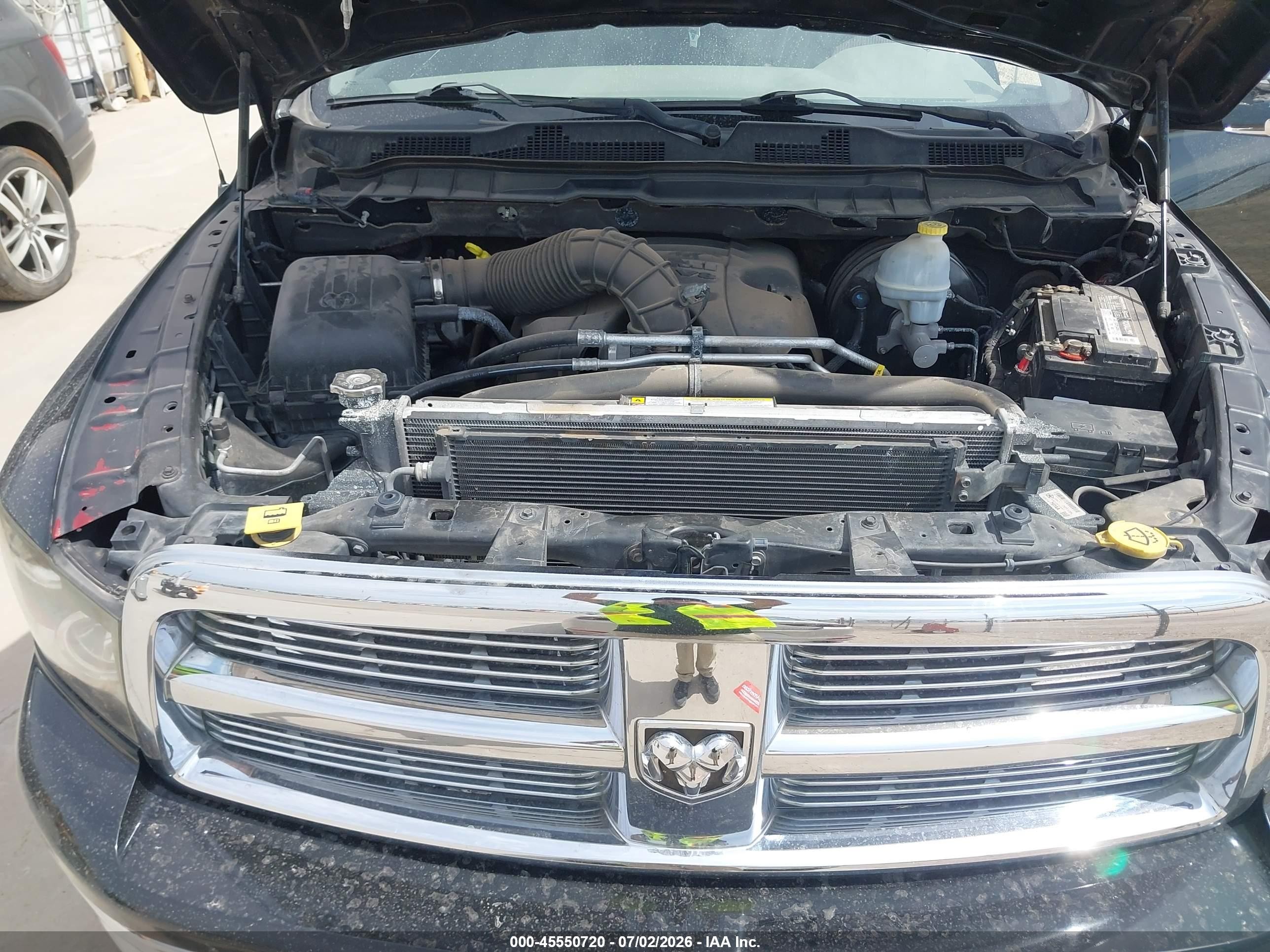 2012 Ram 1500 Lone Star Black vin: 1C6RD6LT6CS153454