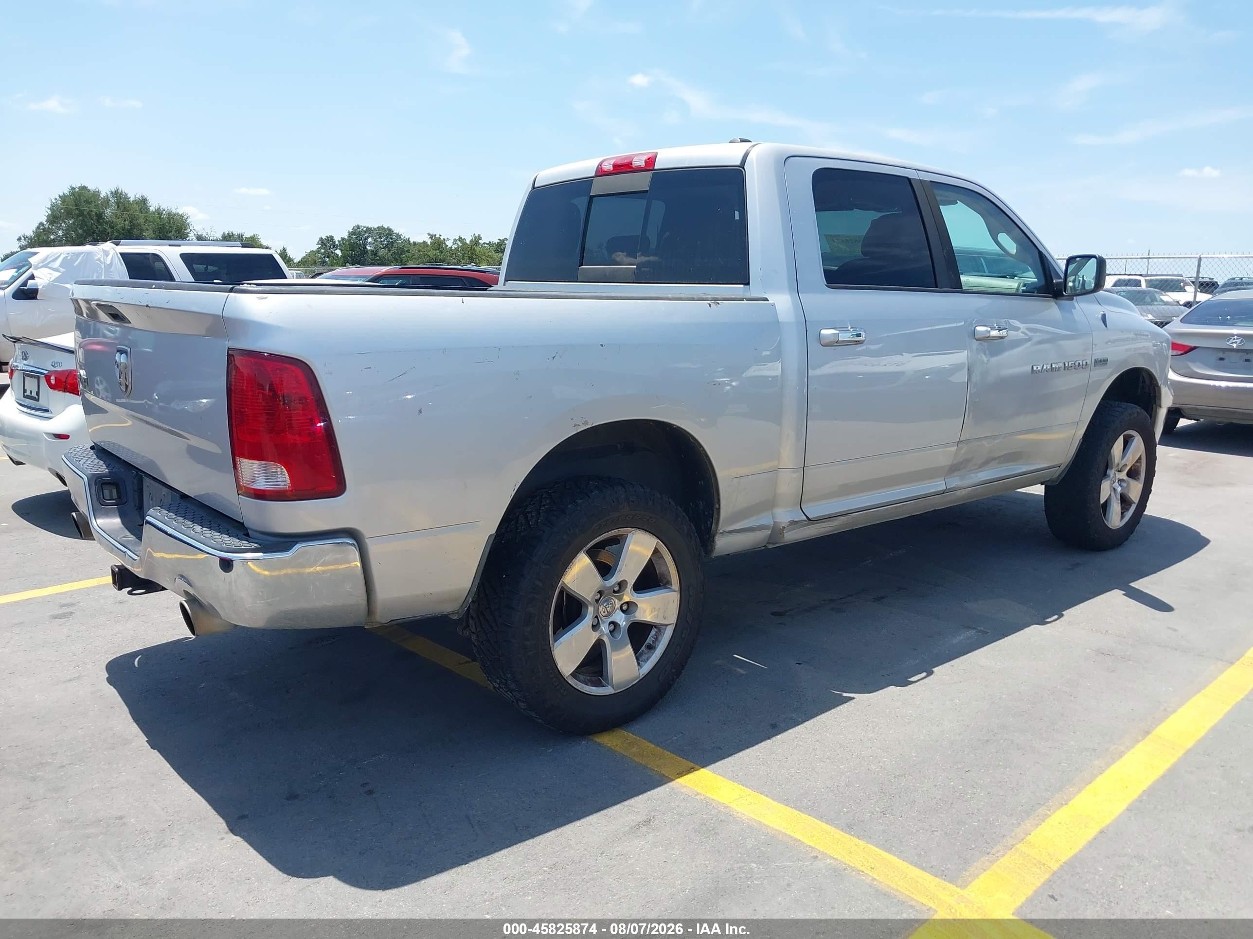 2012 Ram 1500 Lone Star Silver vin: 1C6RD6LT7CS181876
