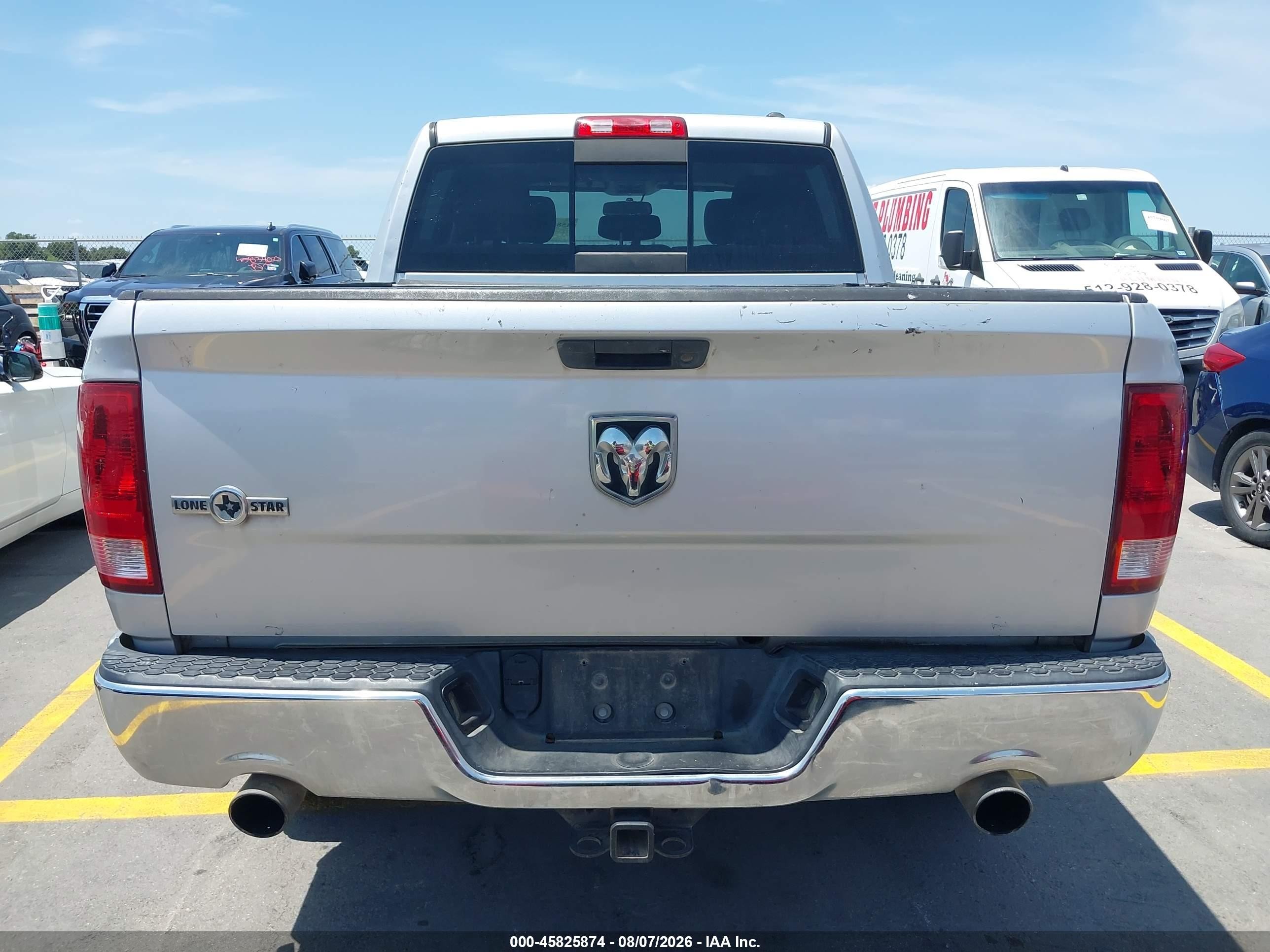 2012 Ram 1500 Lone Star Silver vin: 1C6RD6LT7CS181876