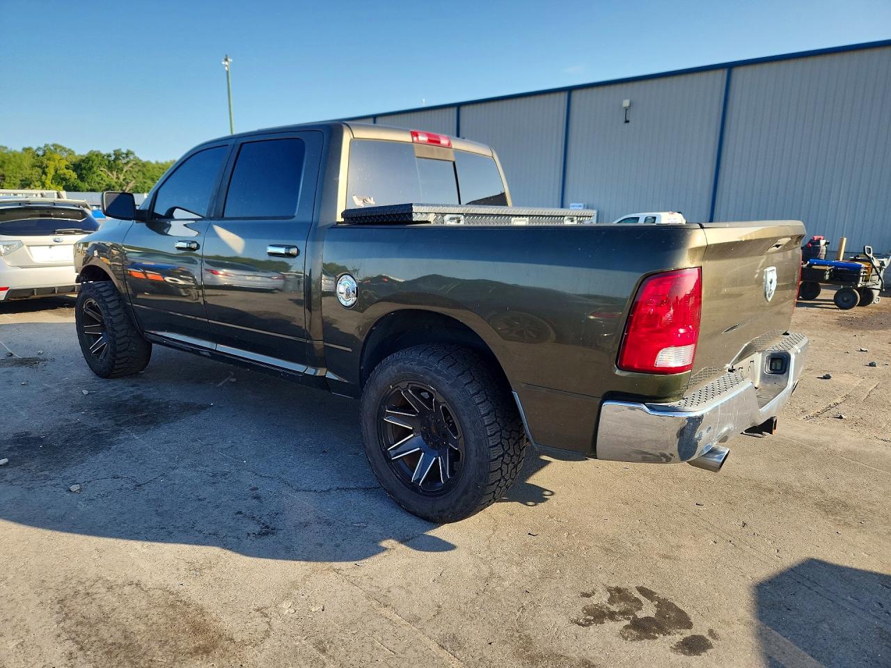 2012 Dodge Ram 1500 Slt Green vin: 1C6RD6LT7CS199102