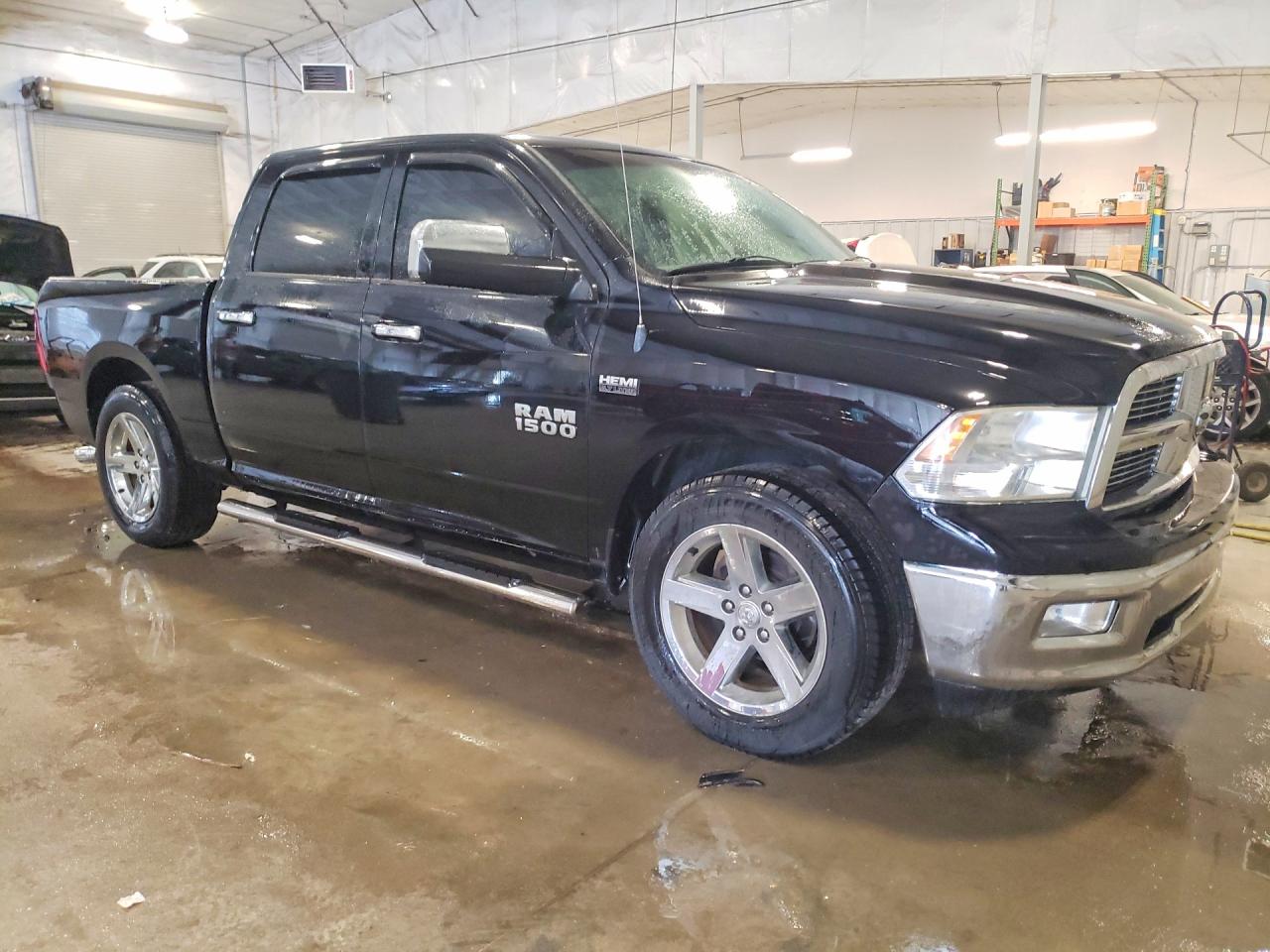 2012 Dodge Ram 1500 Slt Black vin: 1C6RD6LT9CS194161