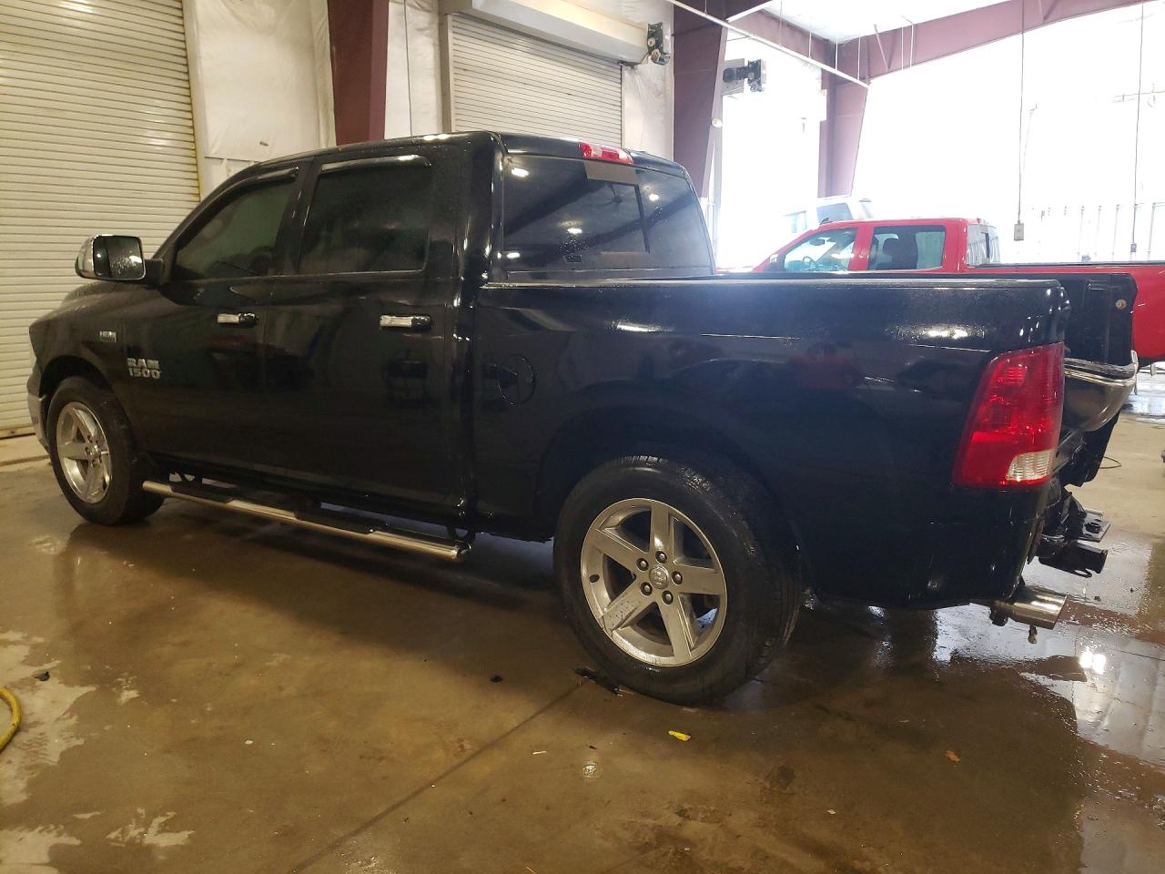 2012 Dodge Ram 1500 Slt Black vin: 1C6RD6LT9CS194161