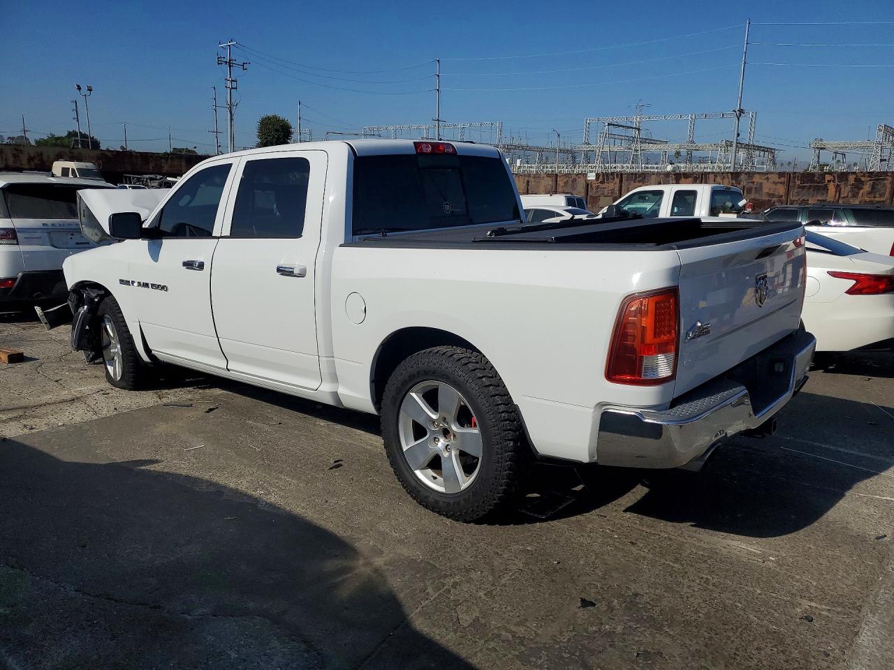 2012 Dodge Ram 1500 Slt White vin: 1C6RD6LT9CS275063