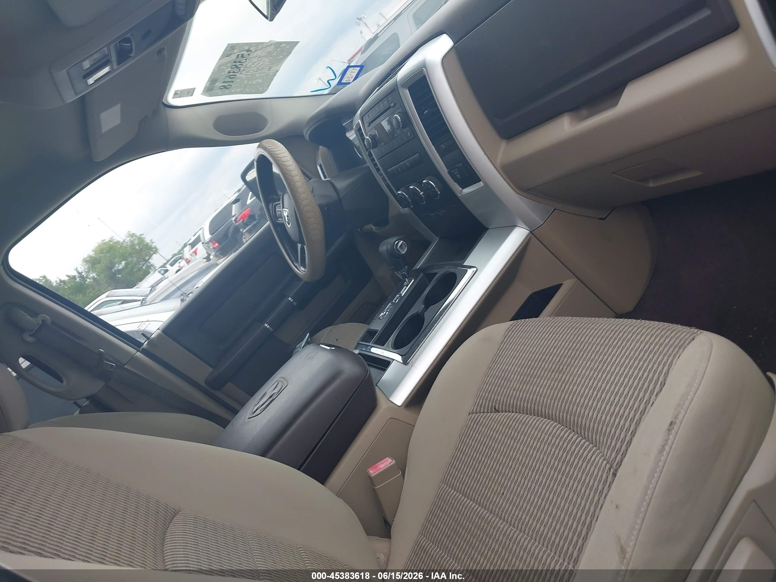 2012 Ram 1500 Lone Star Burgundy vin: 1C6RD6LT9CS312998