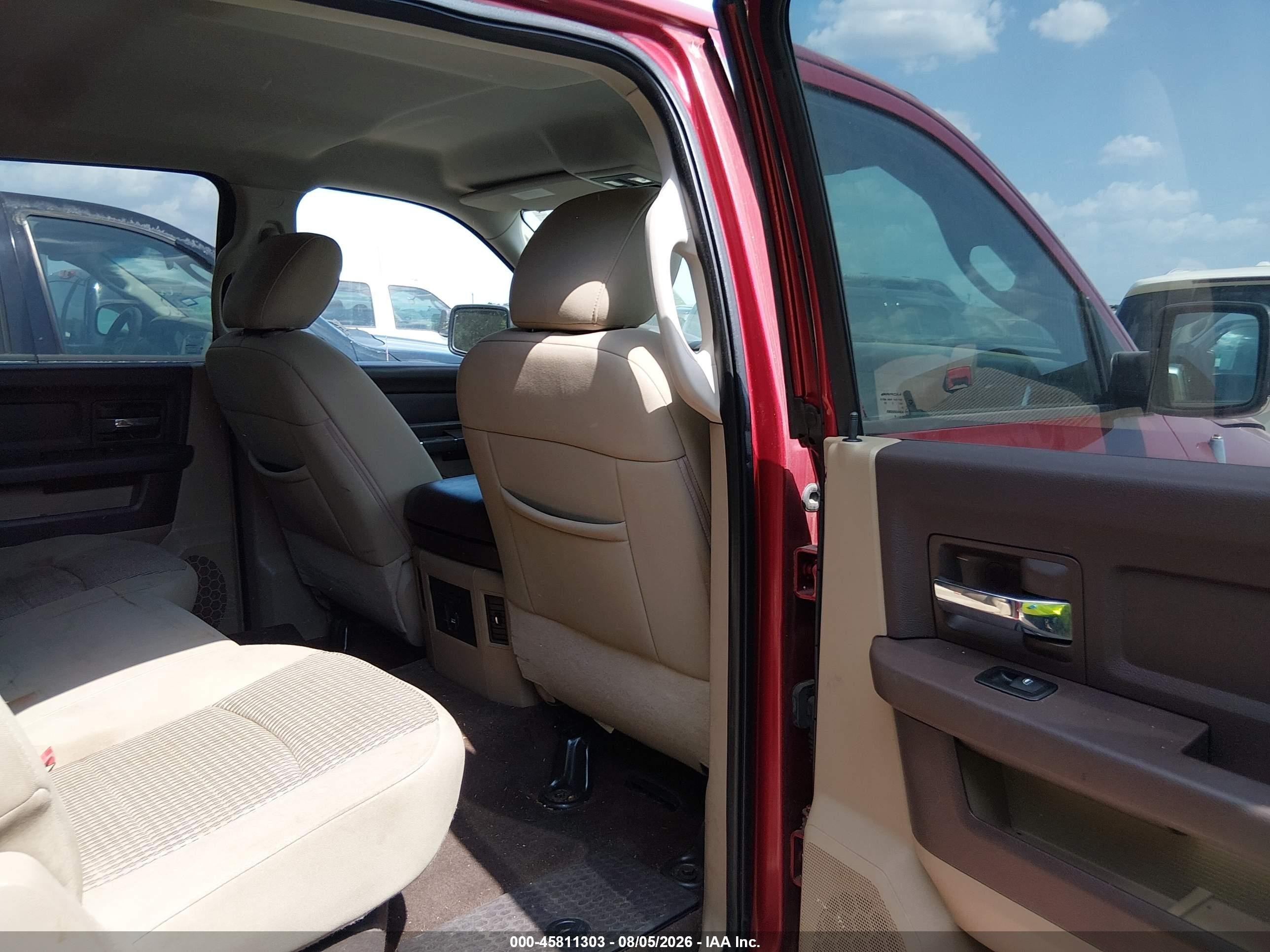 2012 Ram 1500 Lone Star Burgundy vin: 1C6RD6LT9CS312998