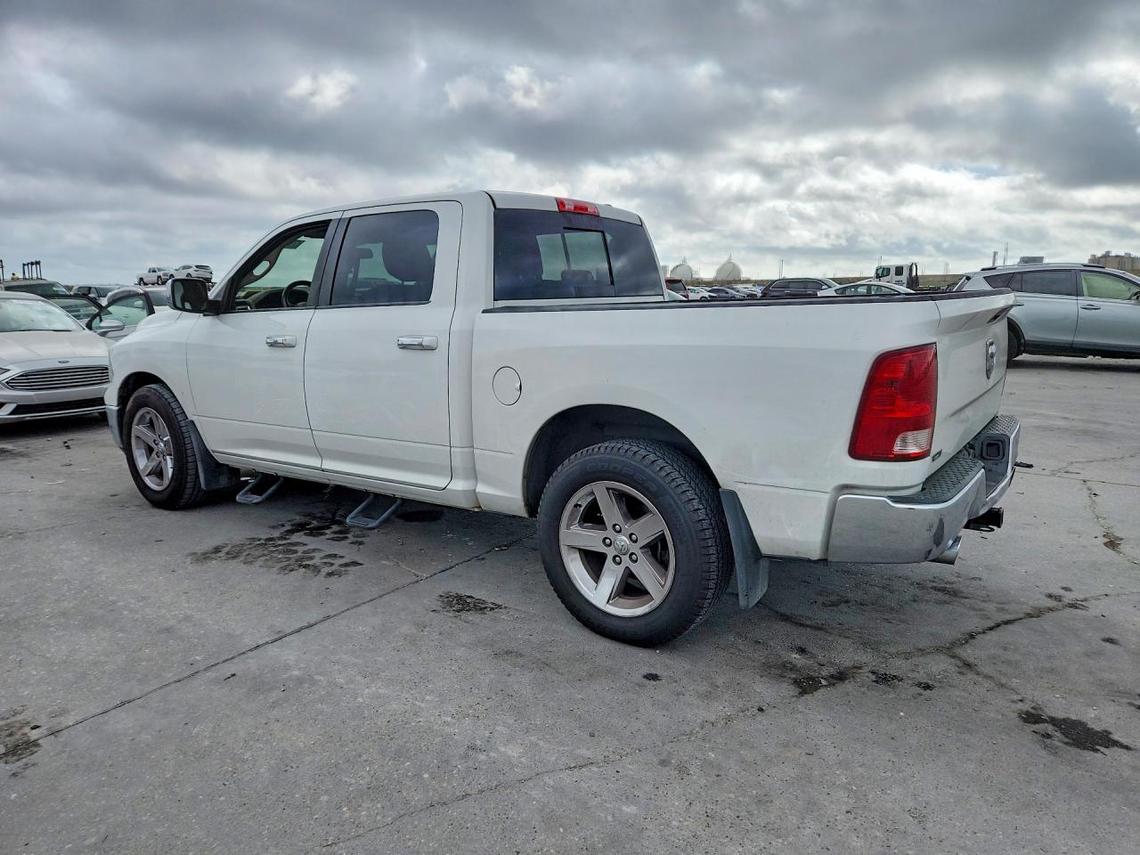 2012 Dodge Ram 1500 Slt White vin: 1C6RD6LTXCS113281