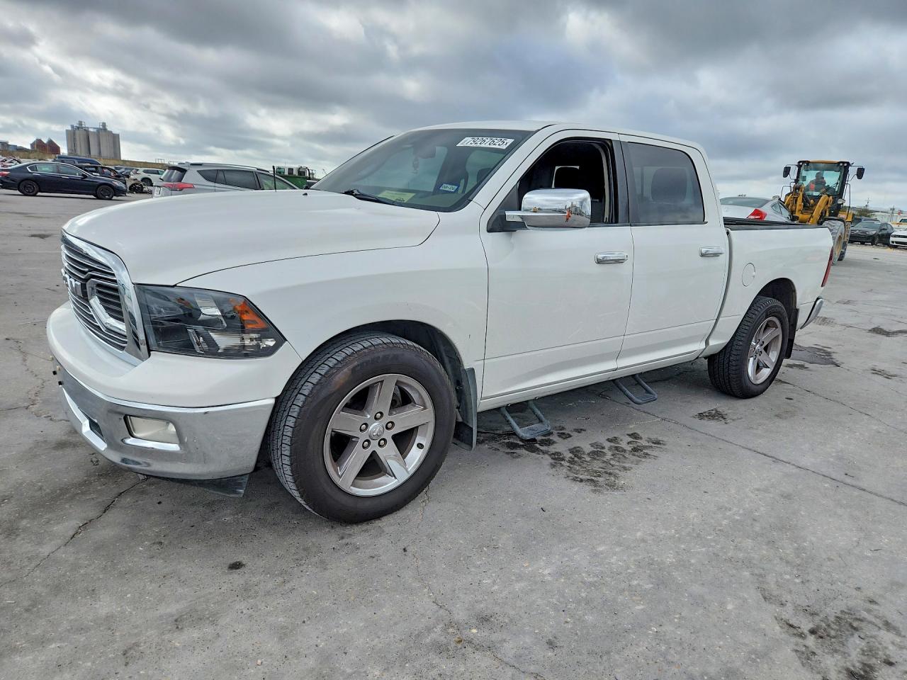 2012 Dodge Ram 1500 Slt White vin: 1C6RD6LTXCS113281