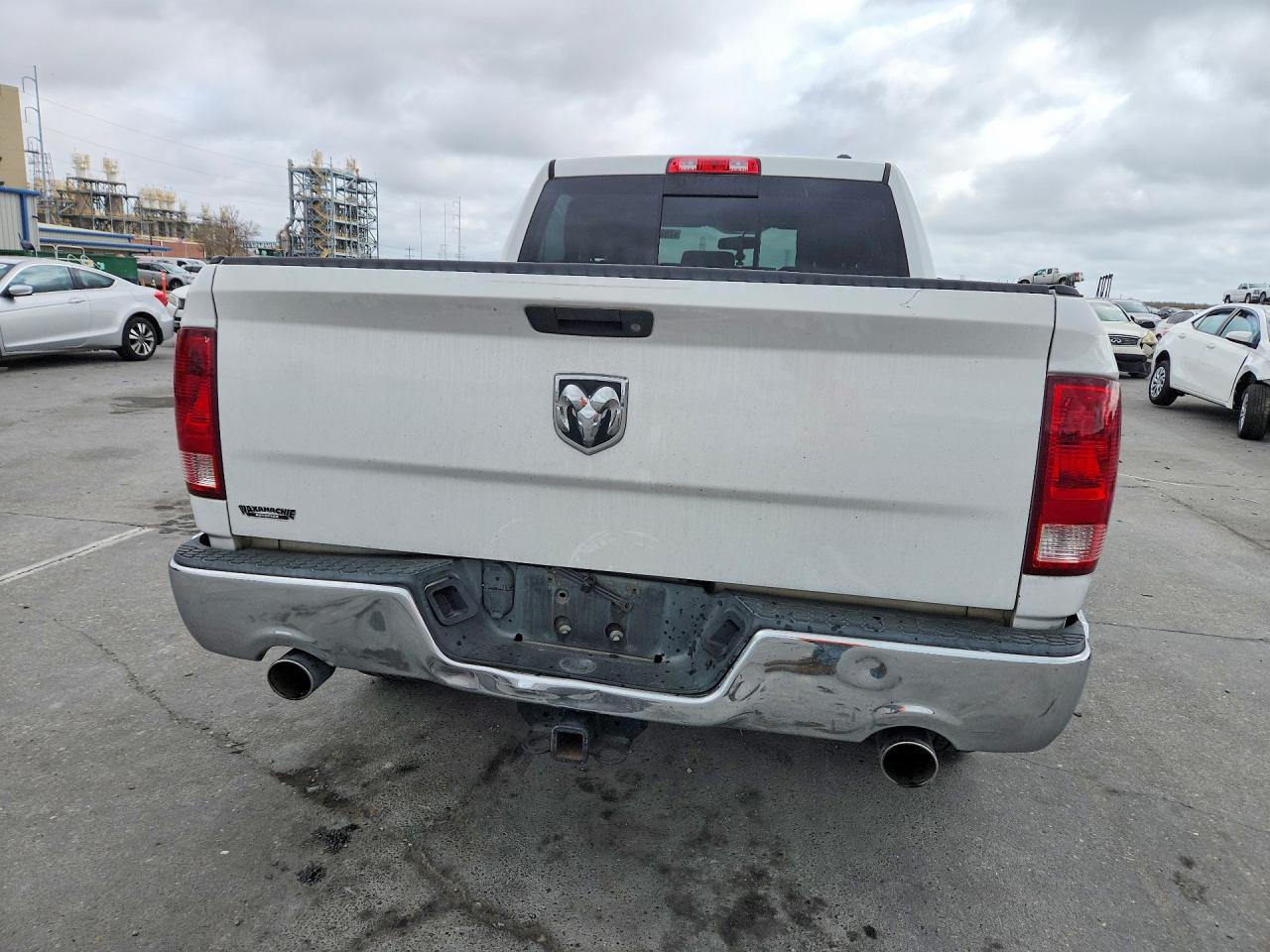 2012 Dodge Ram 1500 Slt White vin: 1C6RD6LTXCS113281