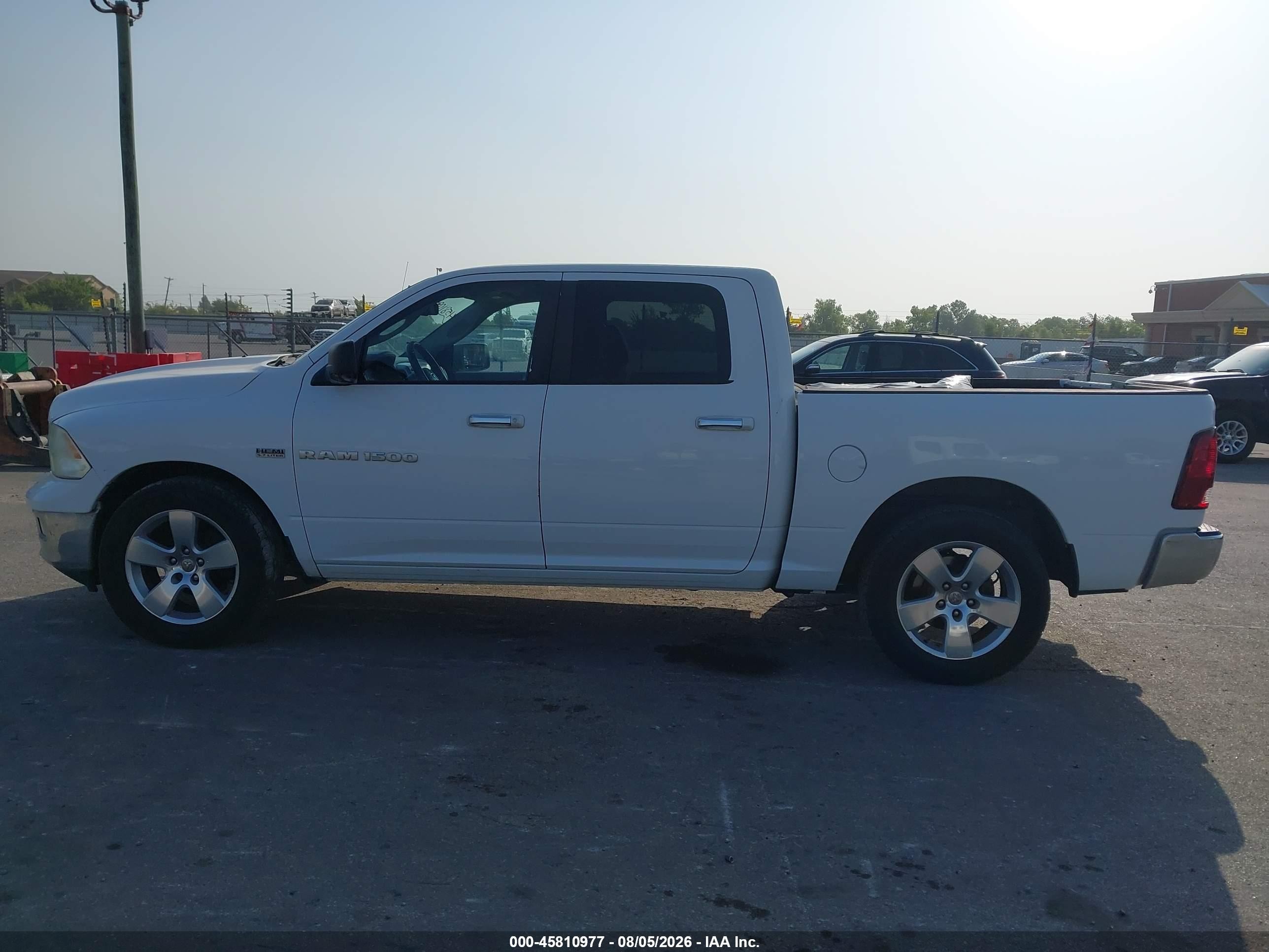 2012 Ram 1500 Lone Star White vin: 1C6RD6LTXCS246963