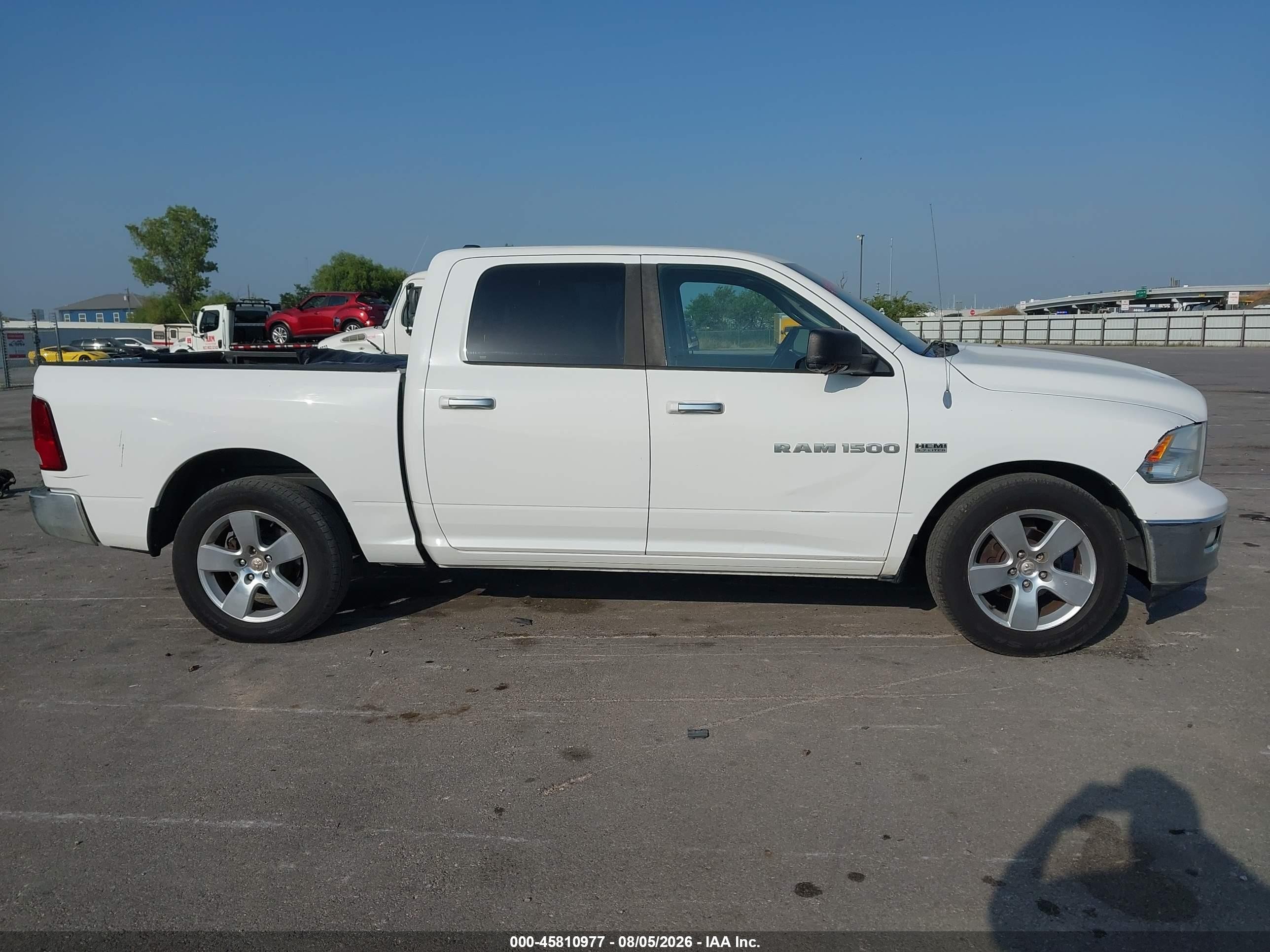 2012 Ram 1500 Lone Star White vin: 1C6RD6LTXCS246963