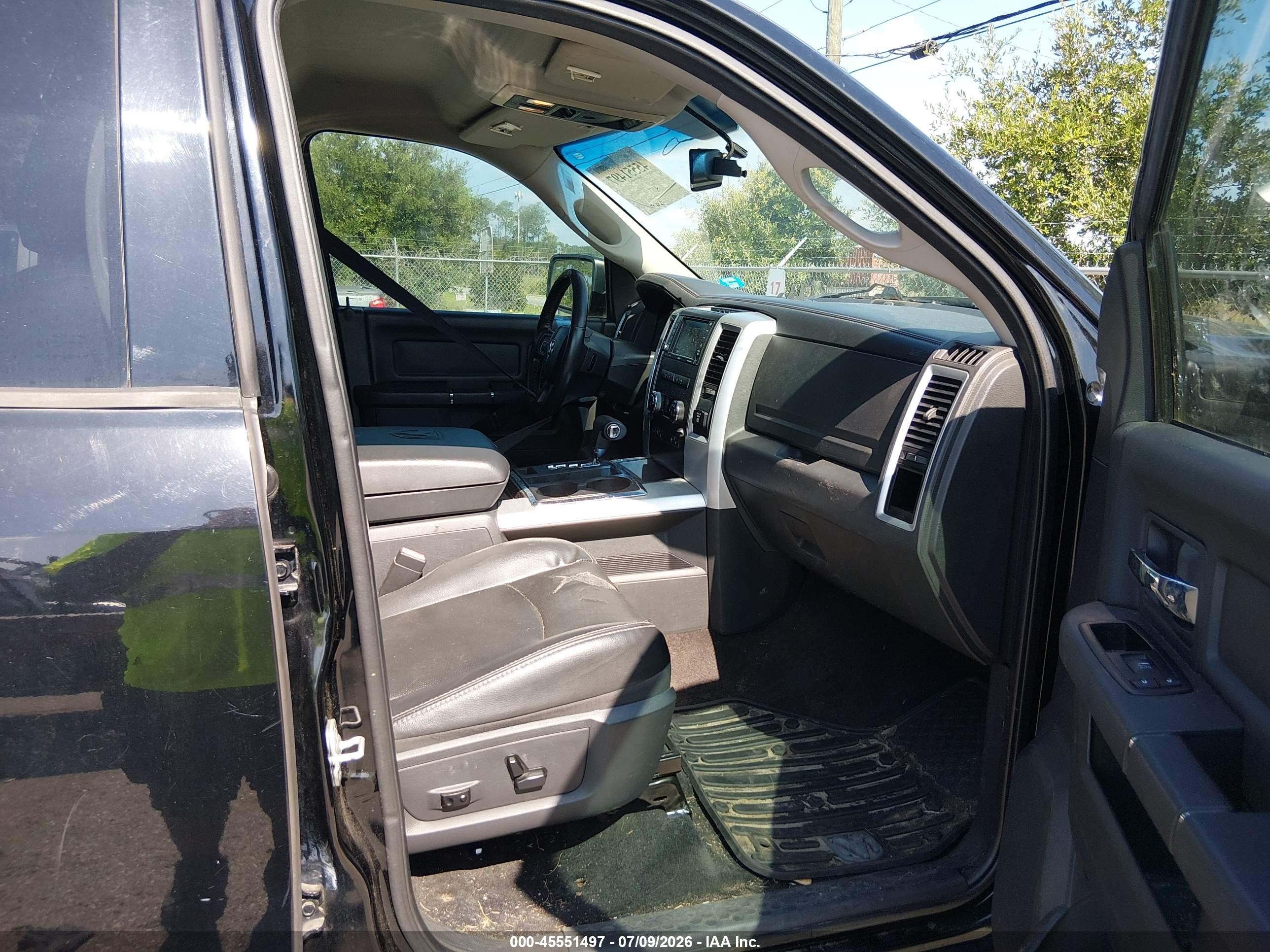 2012 Ram 1500 Sport Black vin: 1C6RD6MT4CS302460