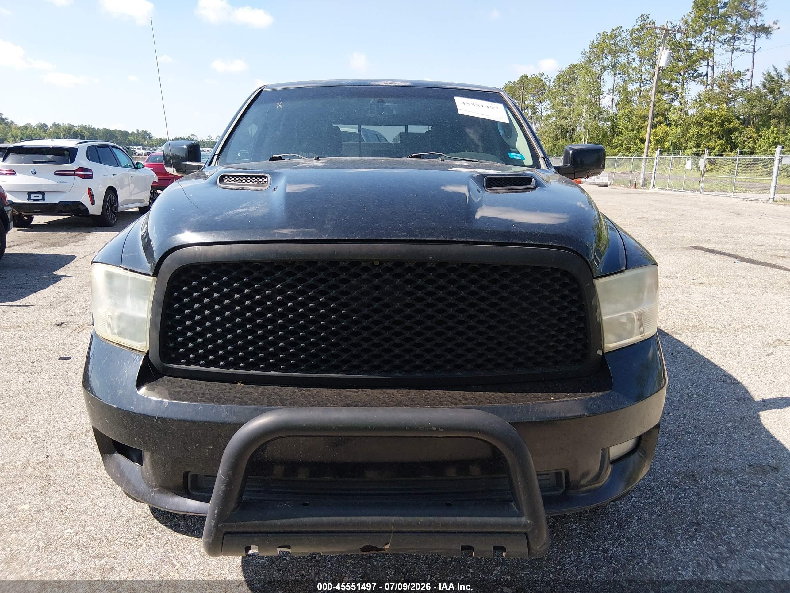 2012 Ram 1500 Sport Black vin: 1C6RD6MT4CS302460