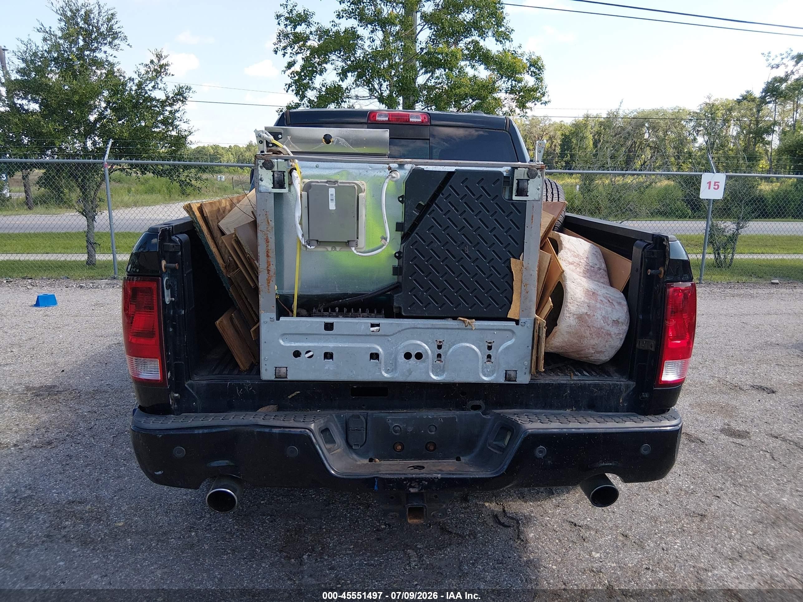 2012 Ram 1500 Sport Black vin: 1C6RD6MT4CS302460