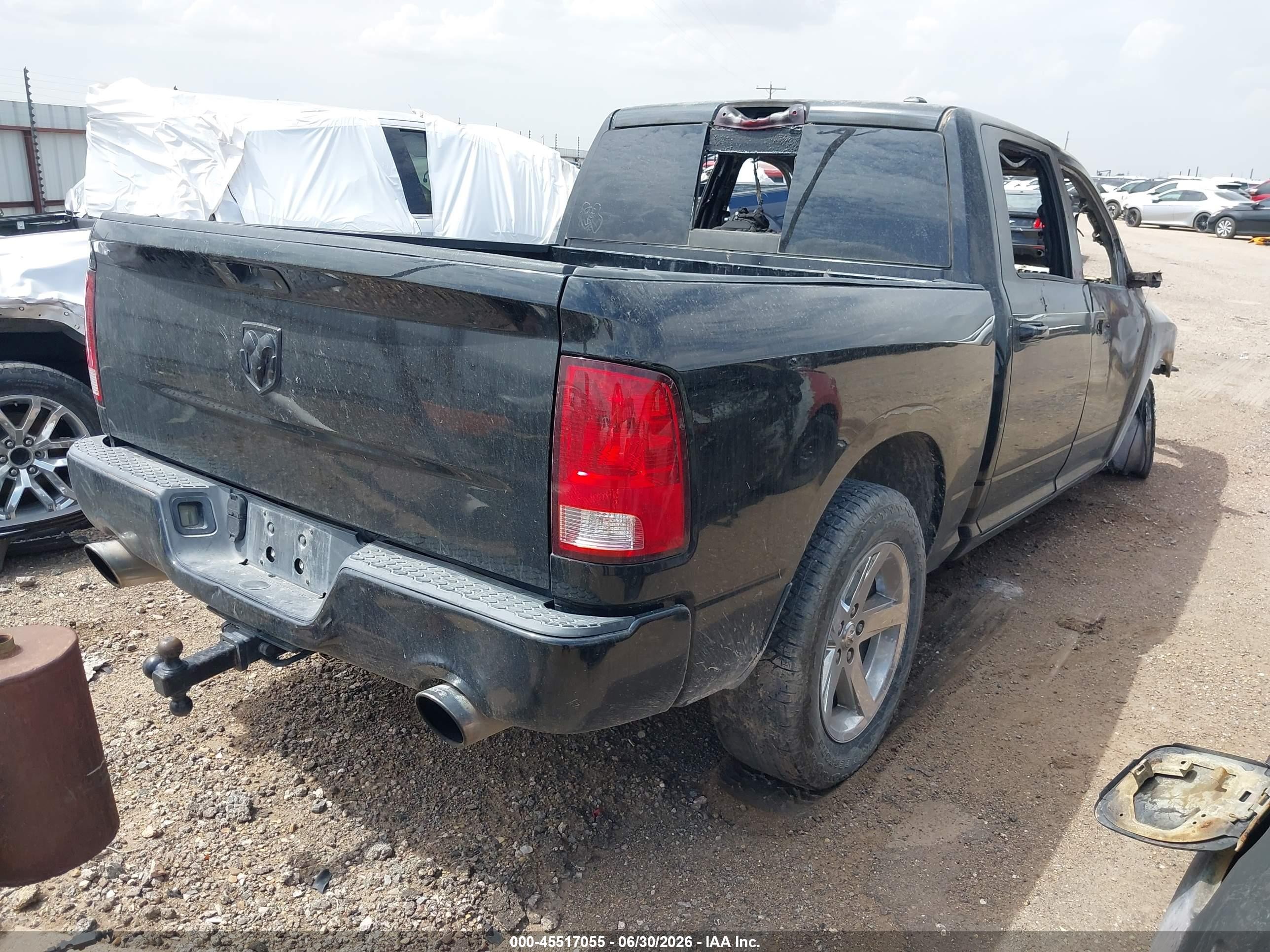 2012 Ram 1500 Sport Gray vin: 1C6RD6MT6CS268540