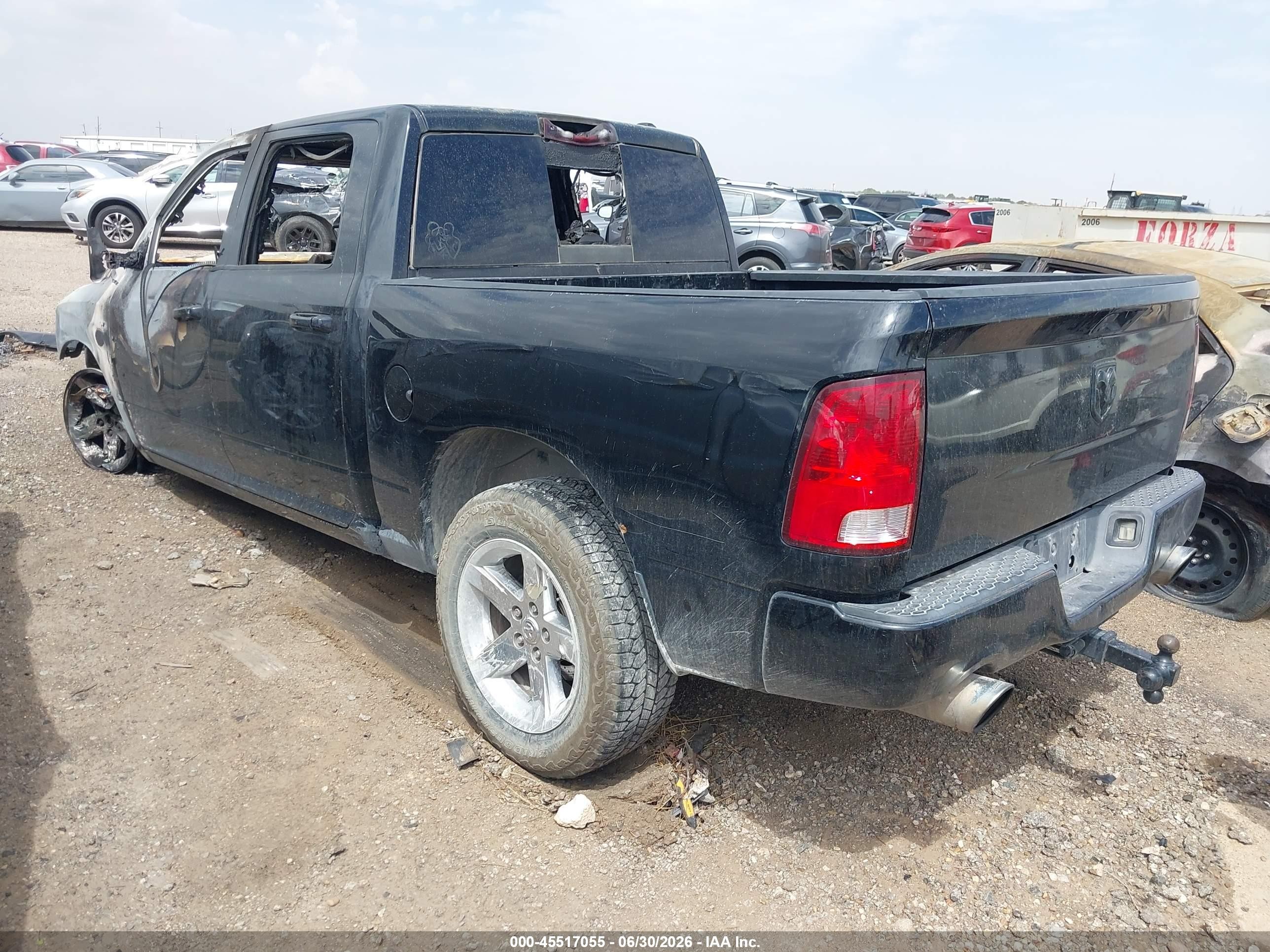2012 Ram 1500 Sport Gray vin: 1C6RD6MT6CS268540