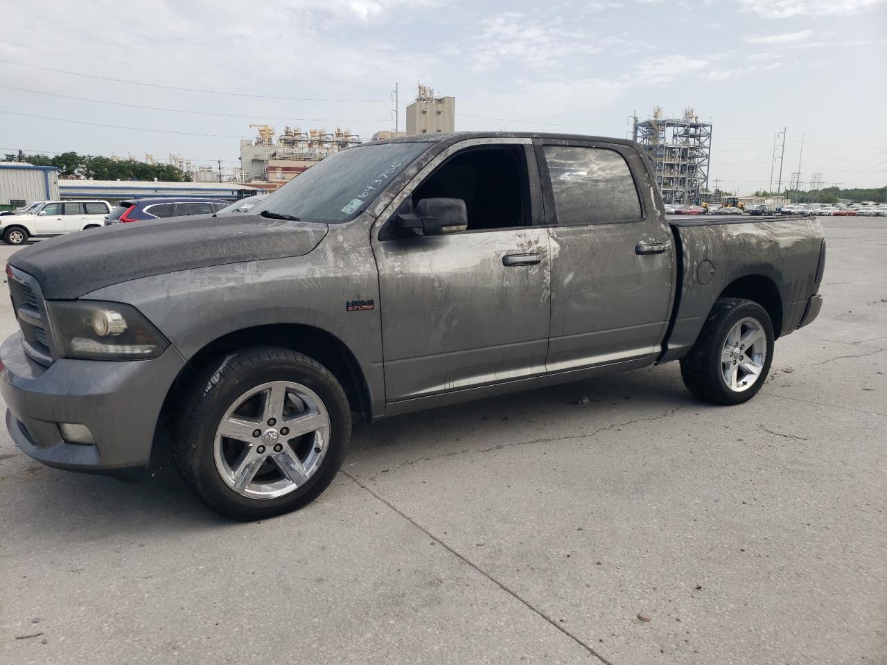 2012 Dodge Ram 1500 Sport Серый vin: 1C6RD6MT7CS149203