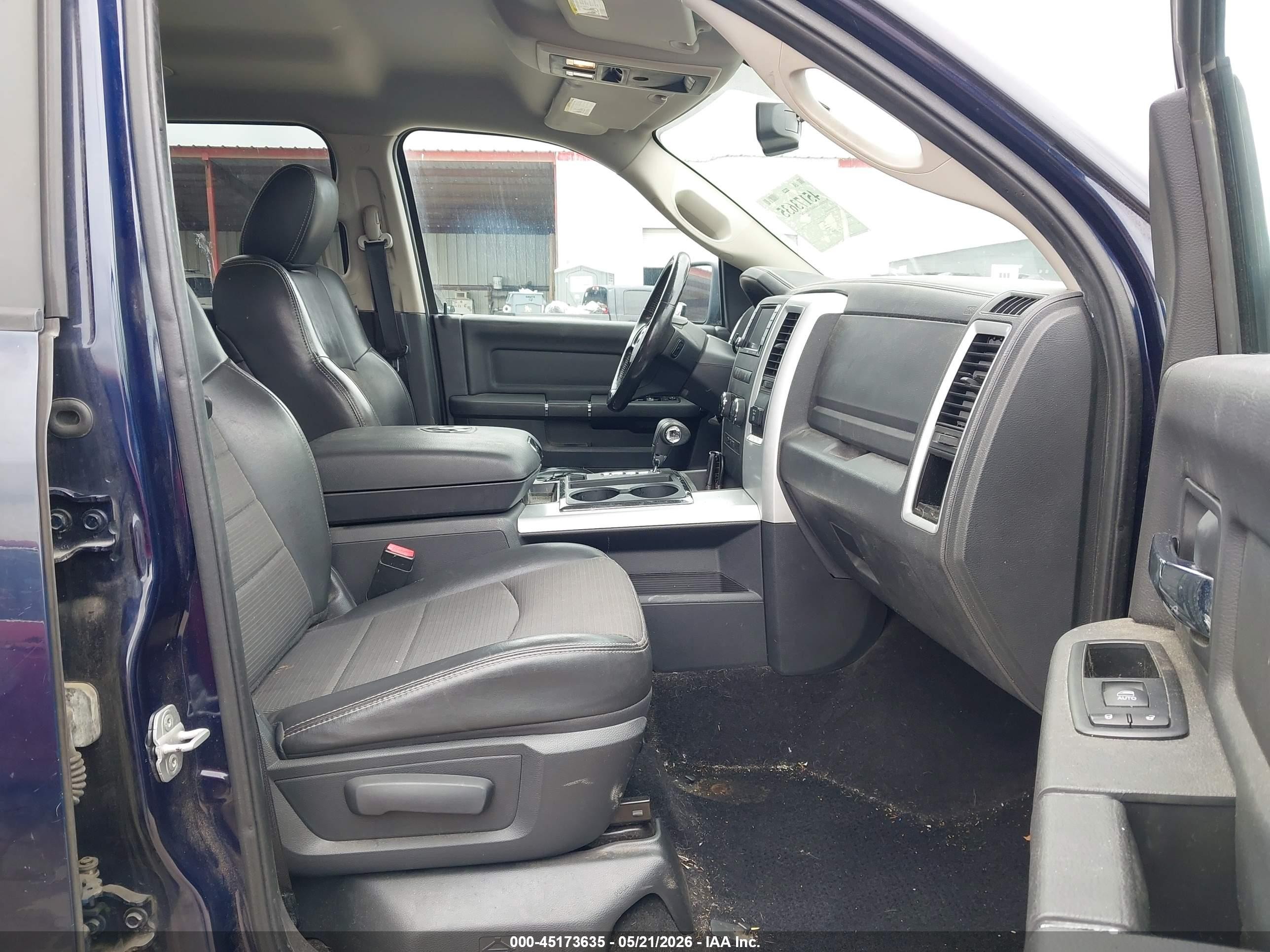 2012 Ram 1500 Sport Dark Blue vin: 1C6RD6MT9CS281251