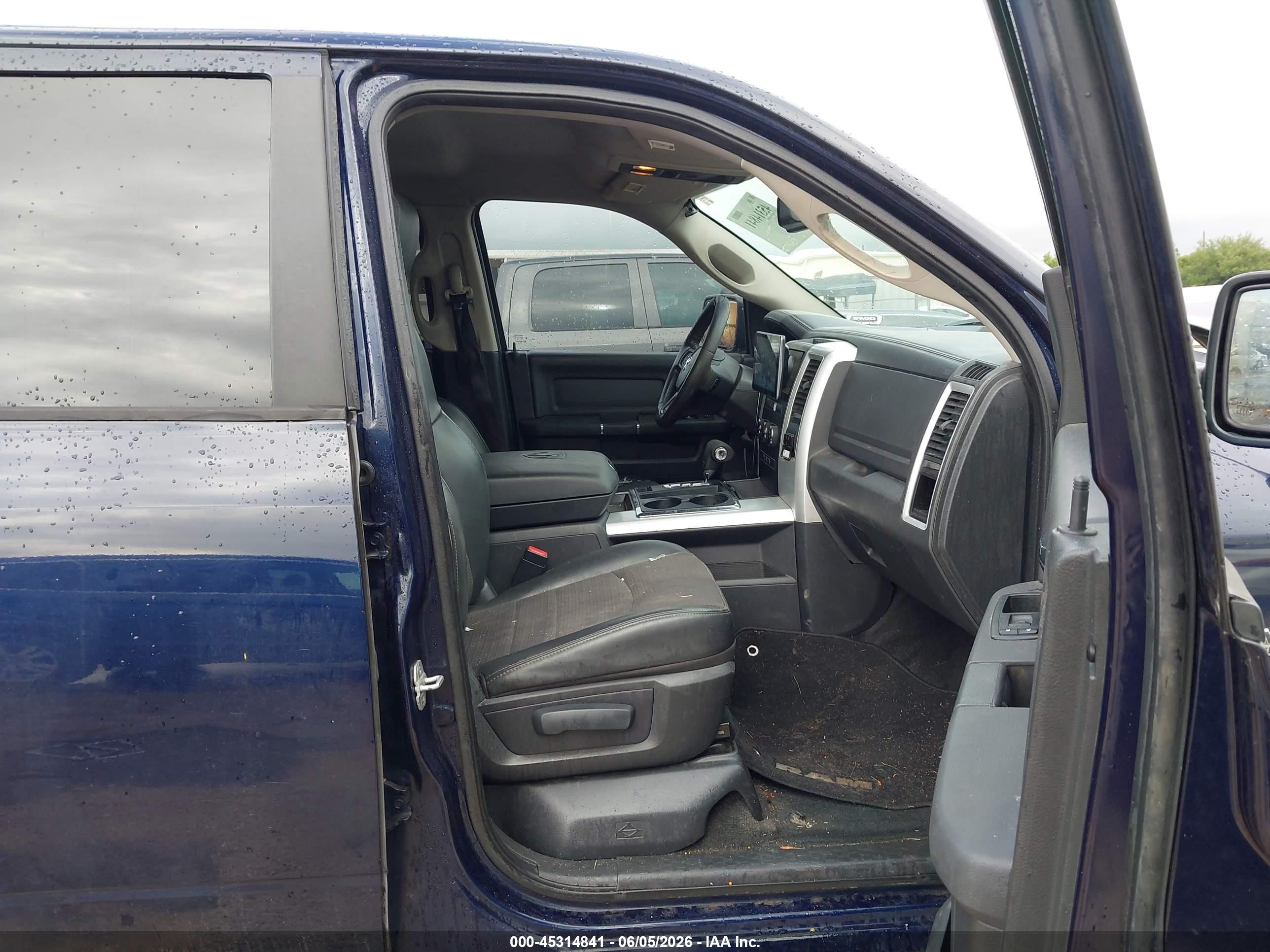 2012 Ram 1500 Sport Blue vin: 1C6RD6MTXCS332739