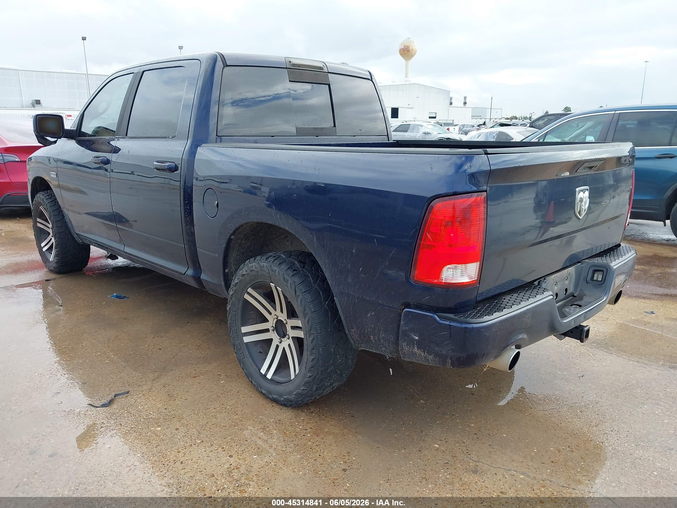 2012 Ram 1500 Sport Blue vin: 1C6RD6MTXCS332739