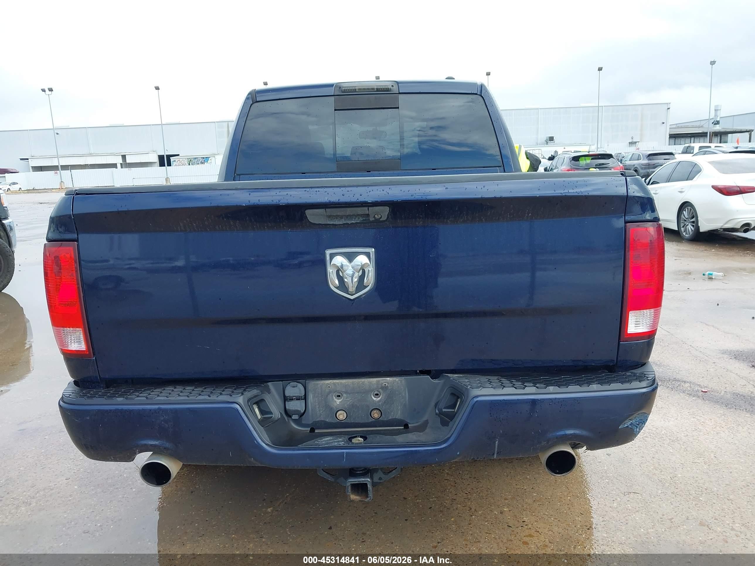 2012 Ram 1500 Sport Blue vin: 1C6RD6MTXCS332739