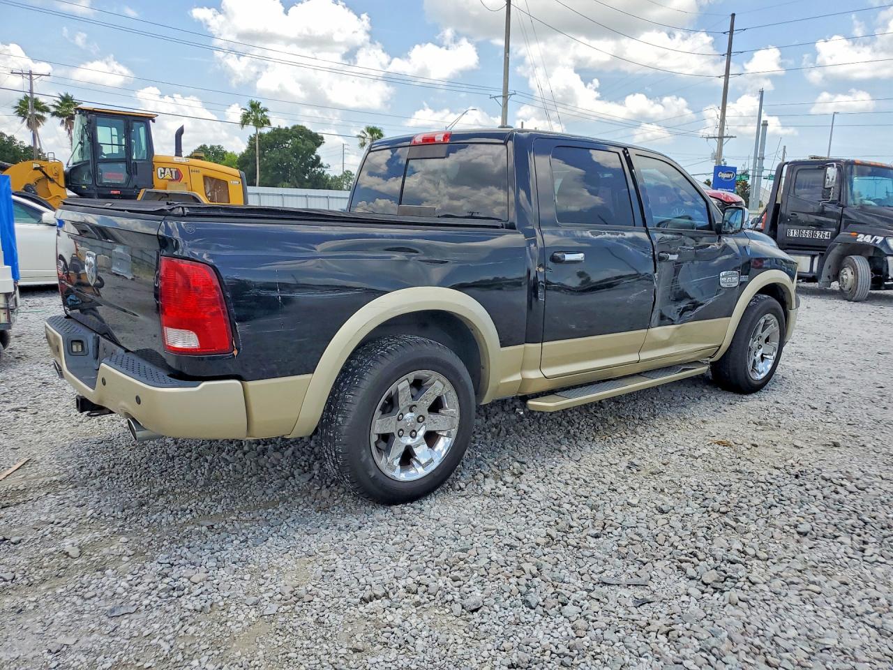 2012 Dodge Ram 1500 Longhorn Black vin: 1C6RD6PT0CS179378