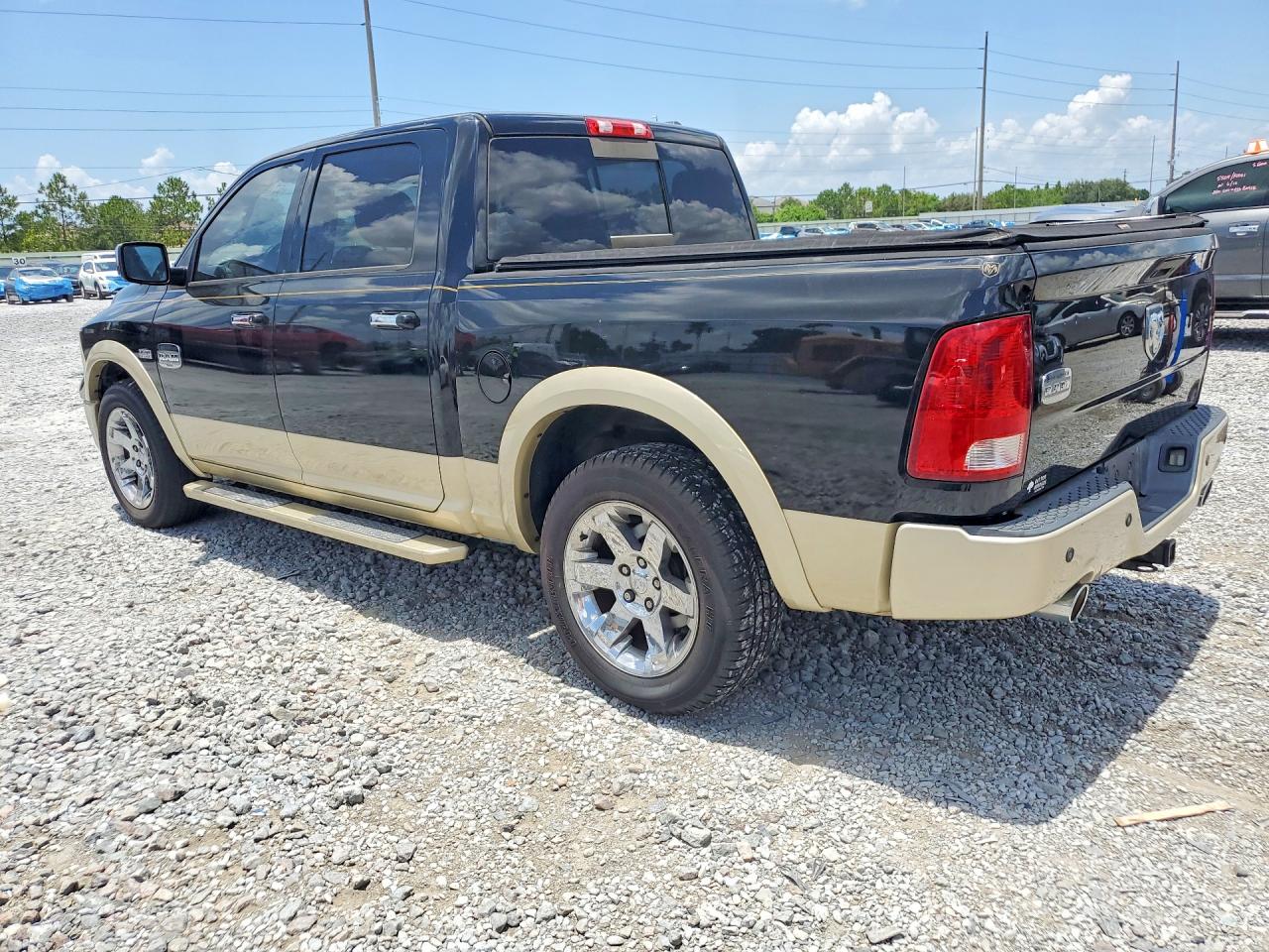 2012 Dodge Ram 1500 Longhorn Black vin: 1C6RD6PT0CS179378