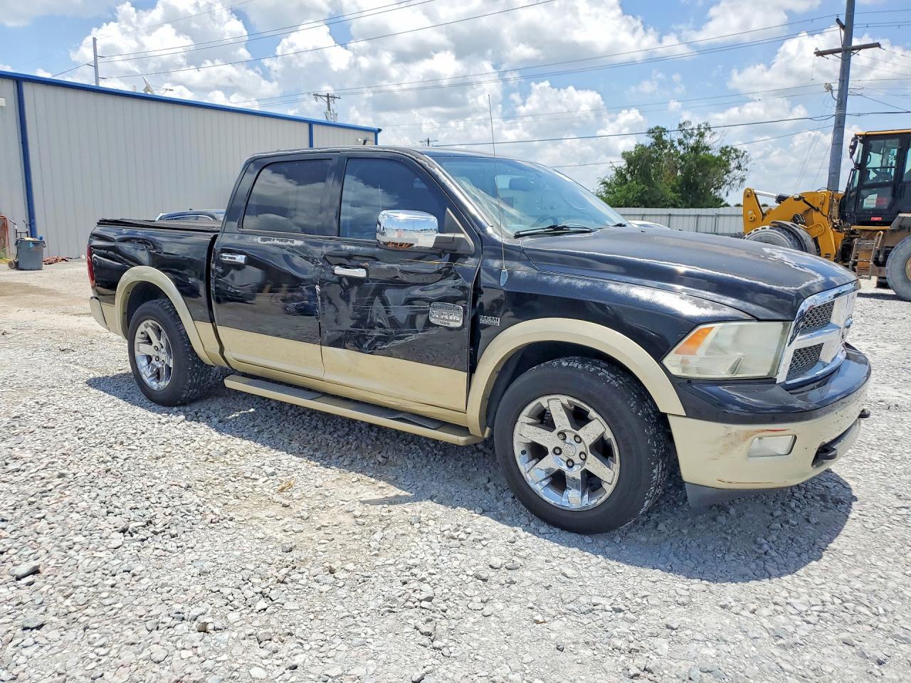 2012 Dodge Ram 1500 Longhorn Black vin: 1C6RD6PT0CS179378