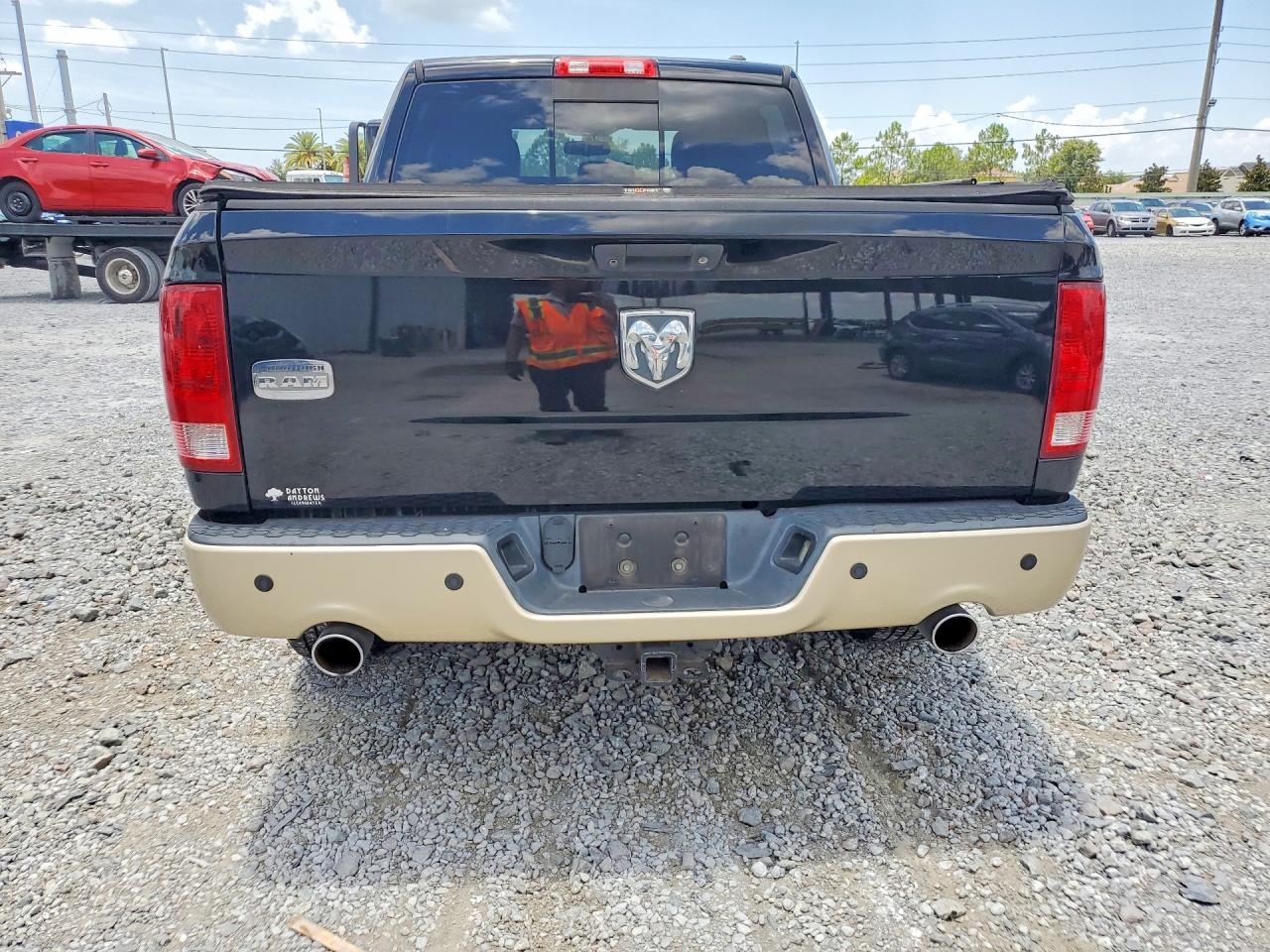 2012 Dodge Ram 1500 Longhorn Black vin: 1C6RD6PT0CS179378
