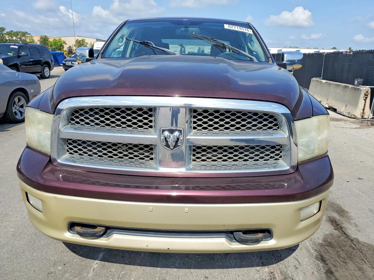 2012 Dodge Ram 1500 Longhorn Maroon vin: 1C6RD6PT2CS201364