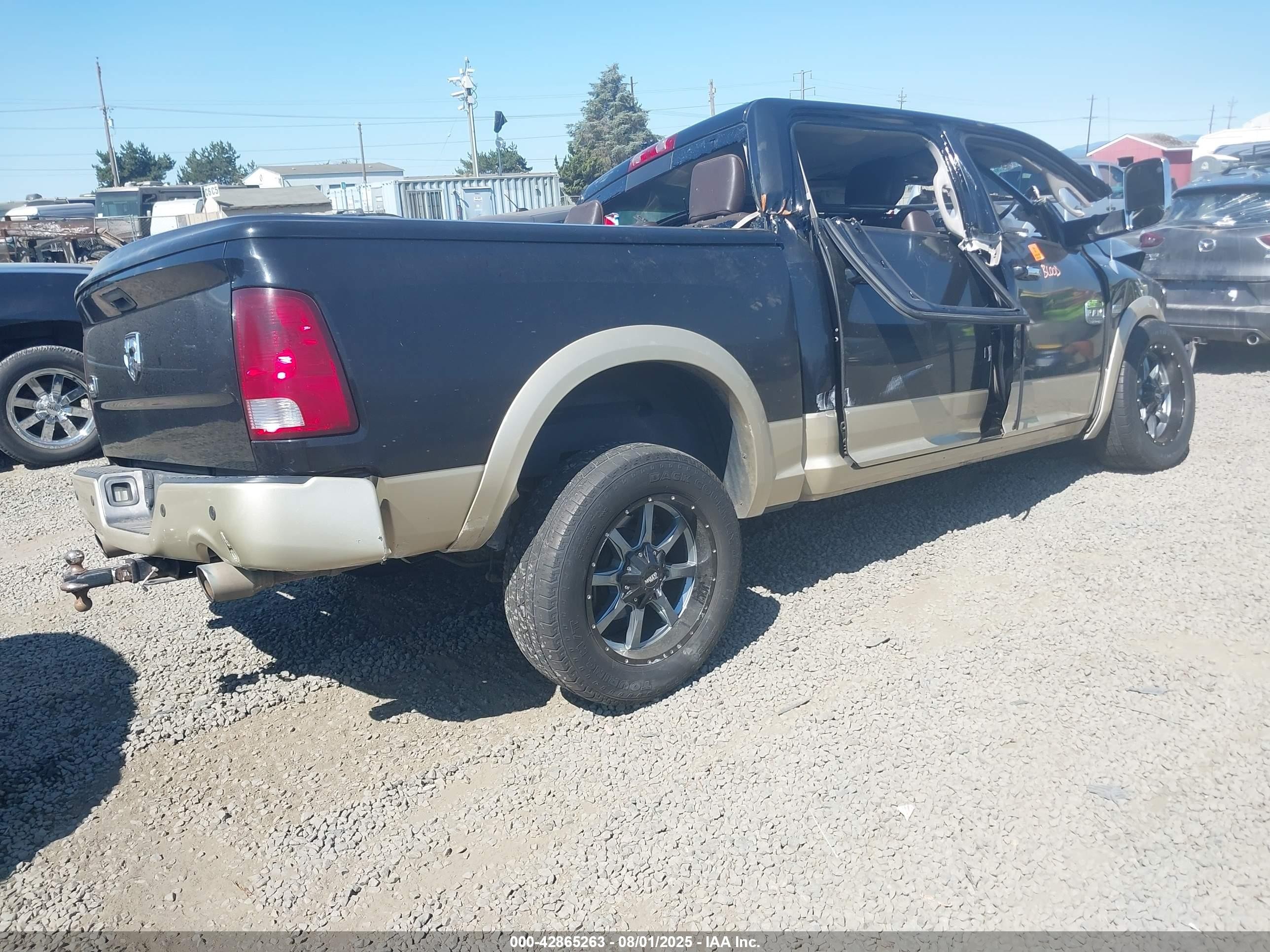 2012 Ram 1500 Laramie Longhorn/limited Edition Black vin: 1C6RD6PT9CS208232