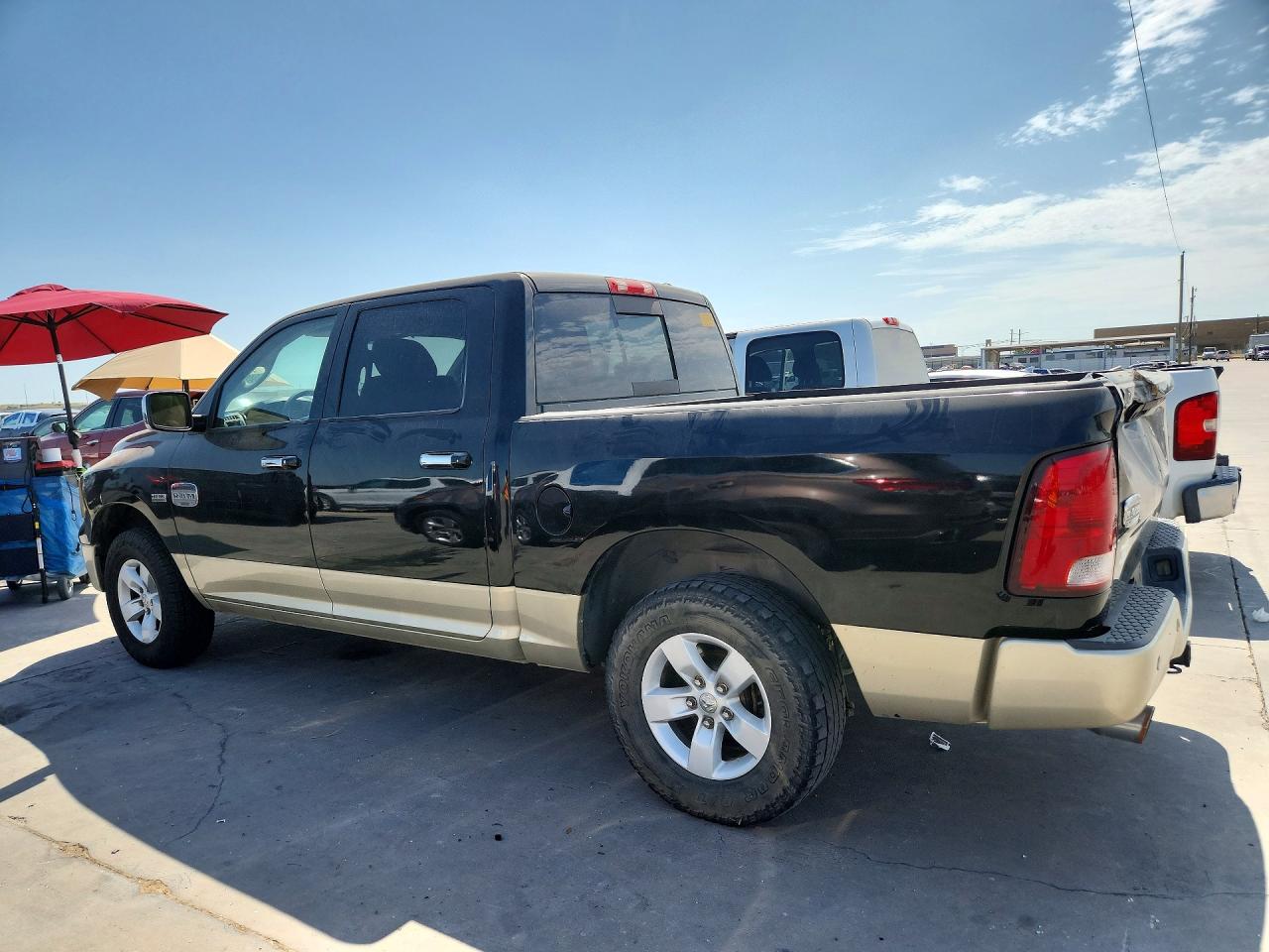 2012 Dodge Ram 1500 Longhorn Black vin: 1C6RD6PT9CS323798