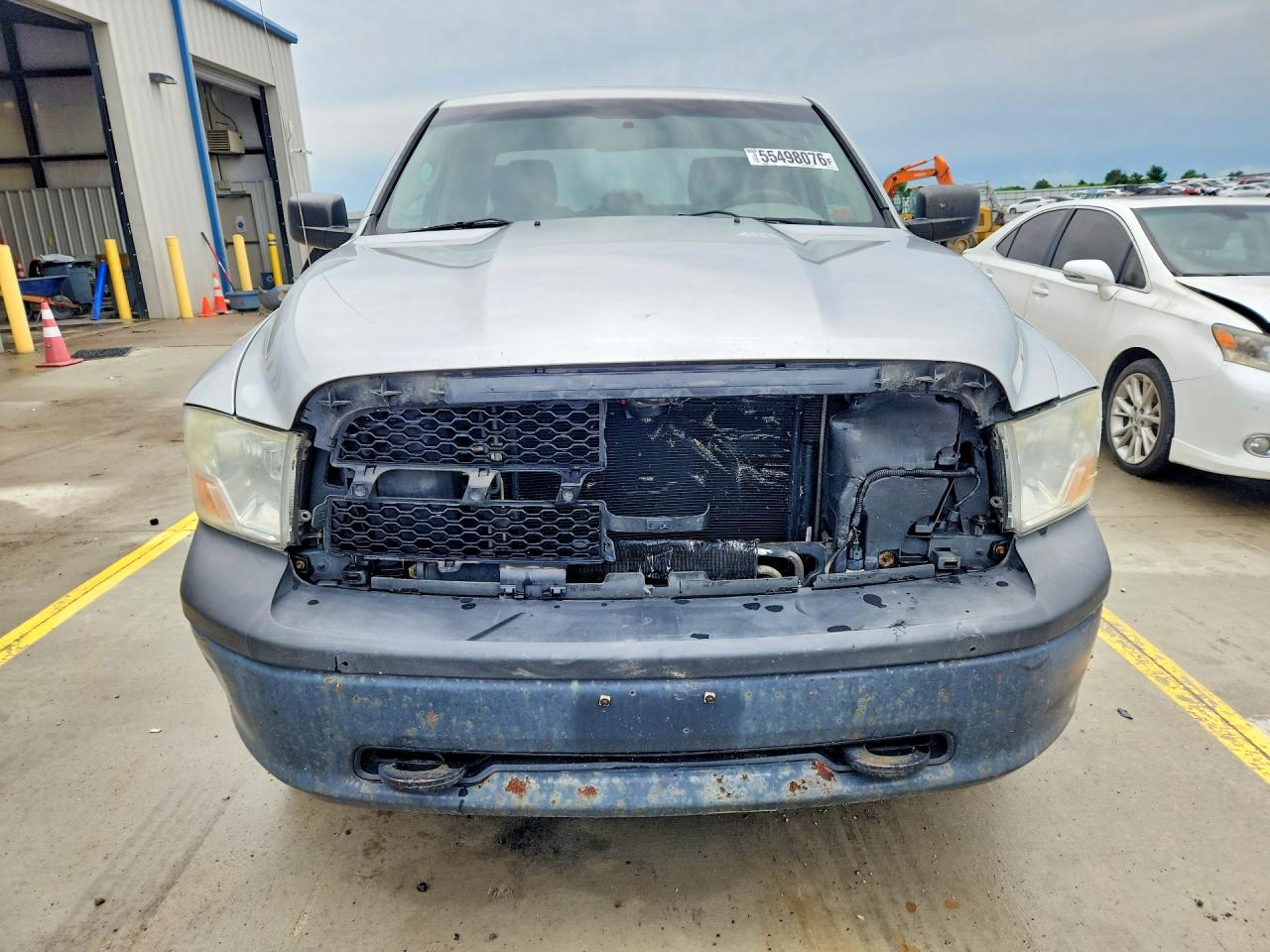 2012 Dodge Ram 1500 St Серебряный vin: 1C6RD7FP1CS232518