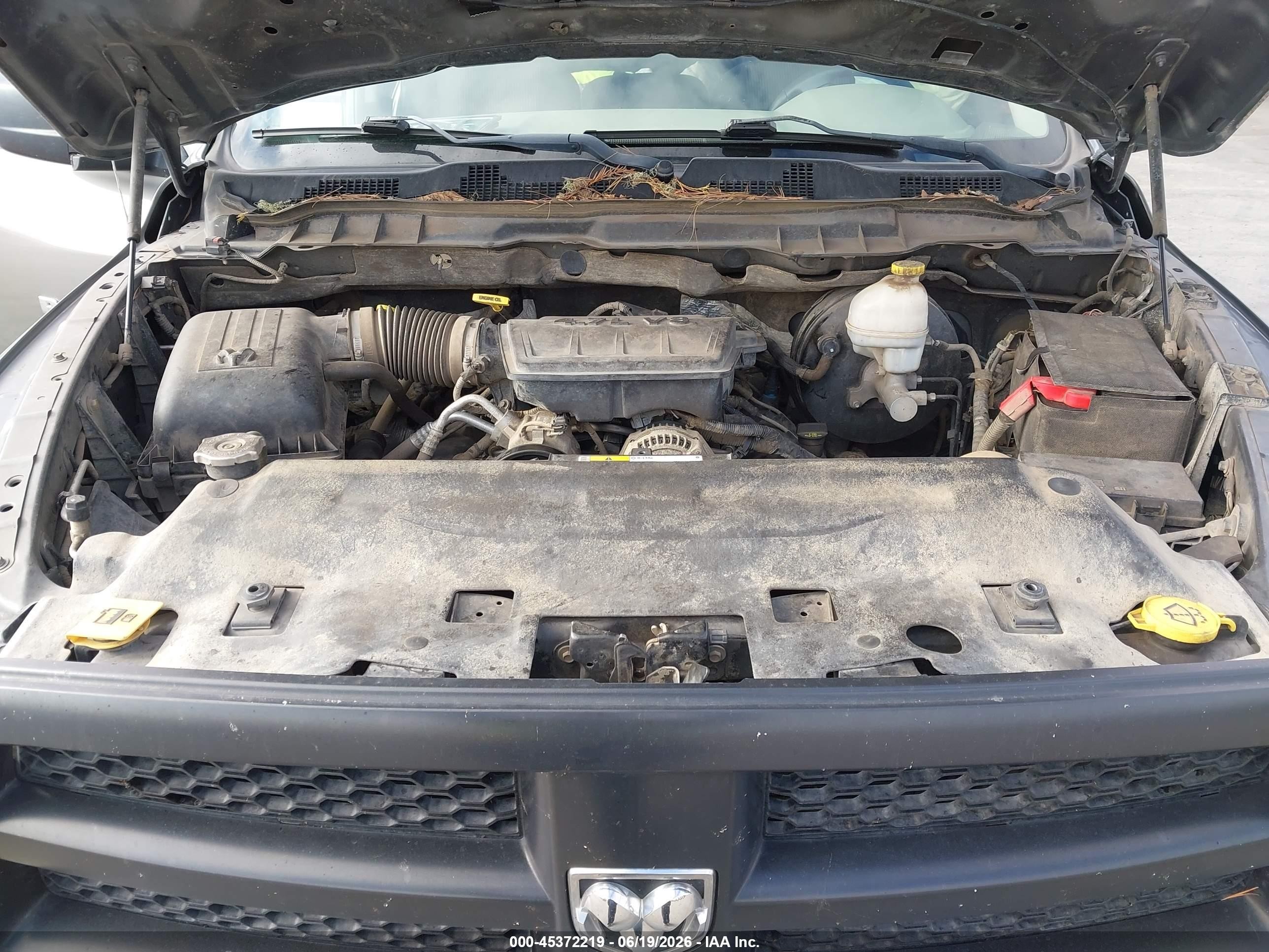 2012 Ram 1500 St Gray vin: 1C6RD7FP1CS296333