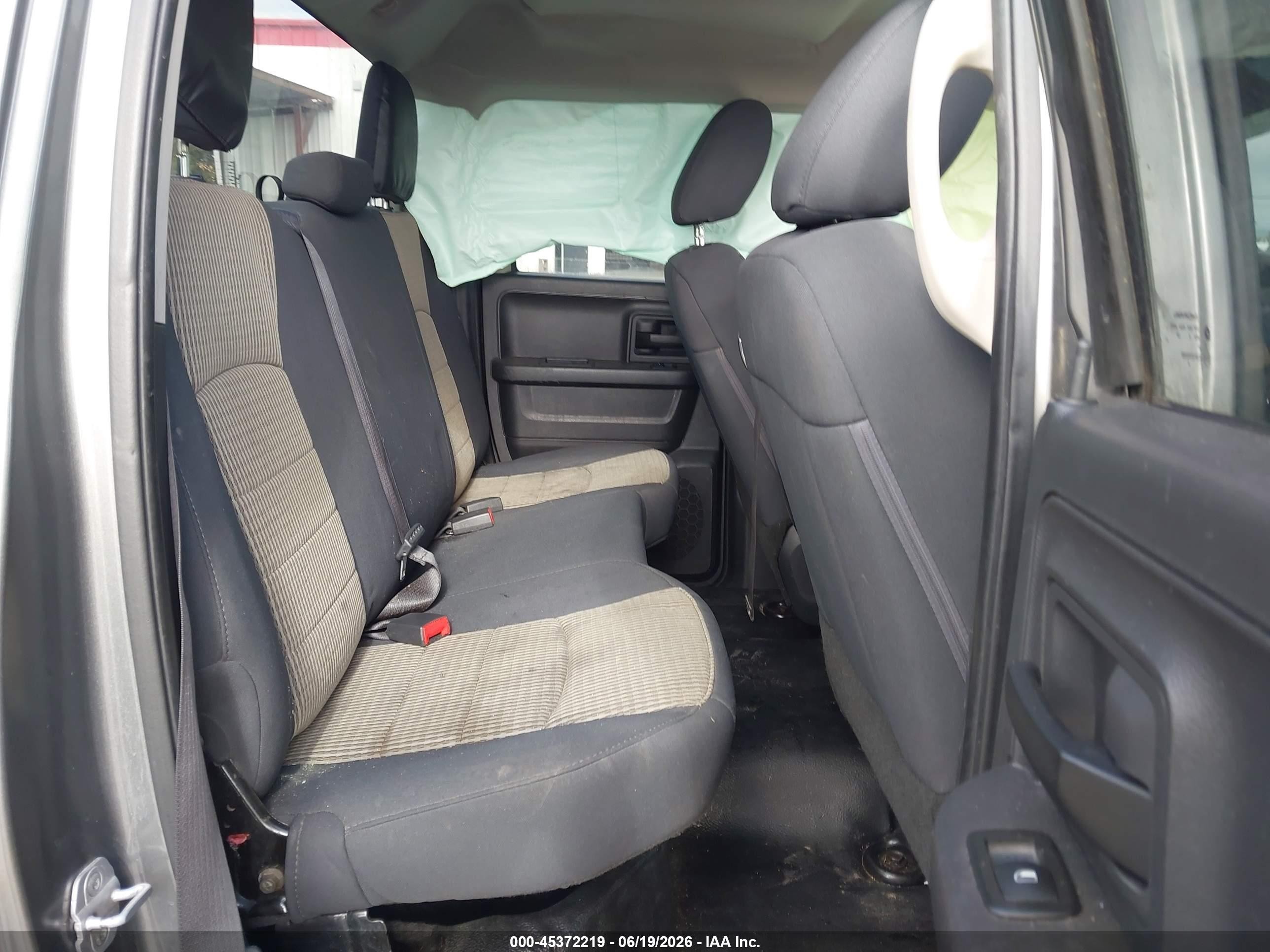 2012 Ram 1500 St Gray vin: 1C6RD7FP1CS296333