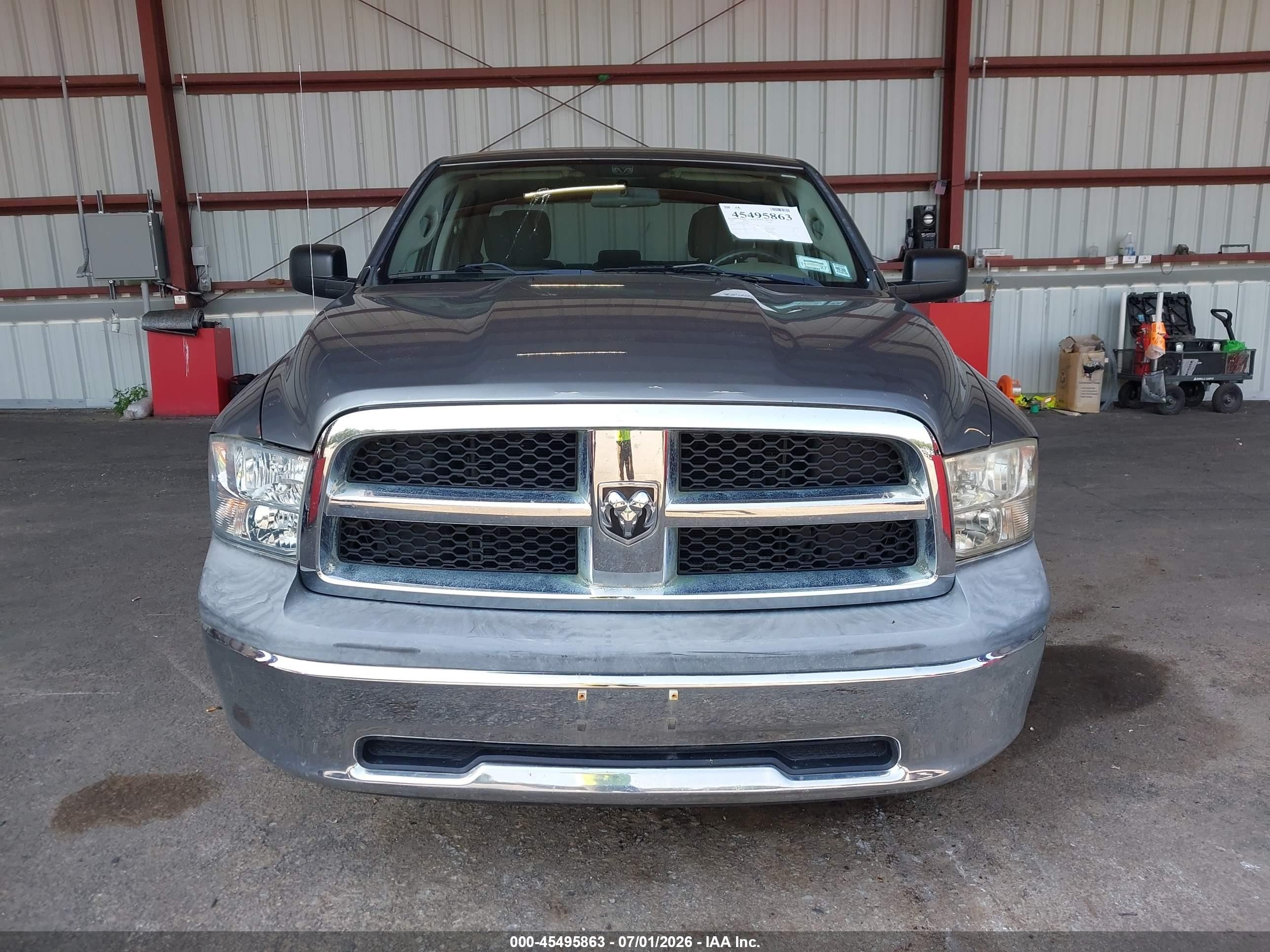 2012 Ram 1500 Tradesman Gray vin: 1C6RD7FP1CS340363