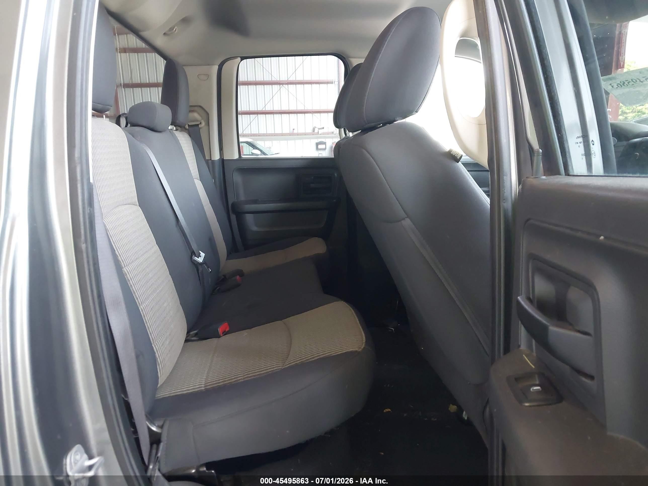 2012 Ram 1500 Tradesman Gray vin: 1C6RD7FP1CS340363