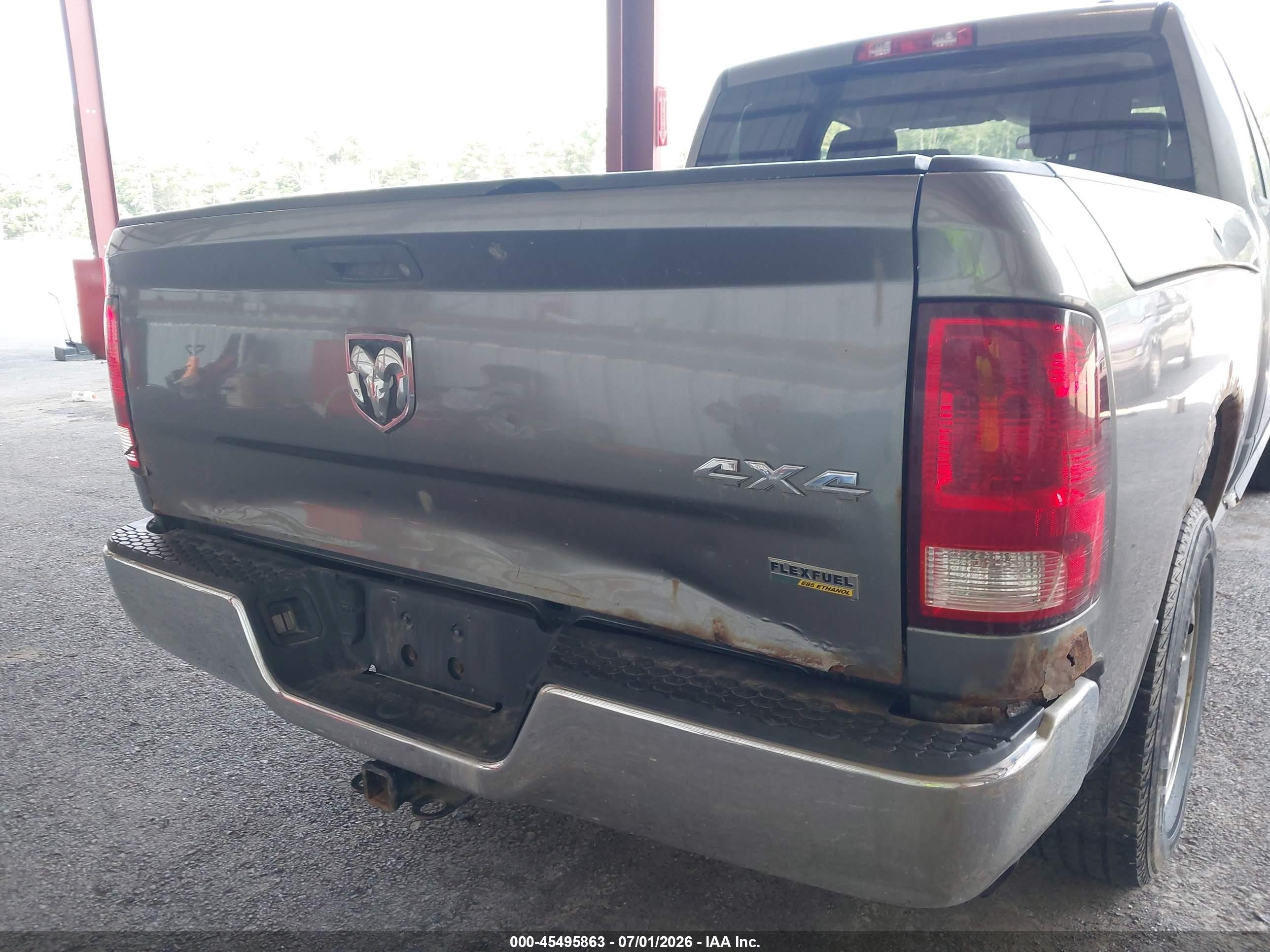 2012 Ram 1500 Tradesman Gray vin: 1C6RD7FP1CS340363