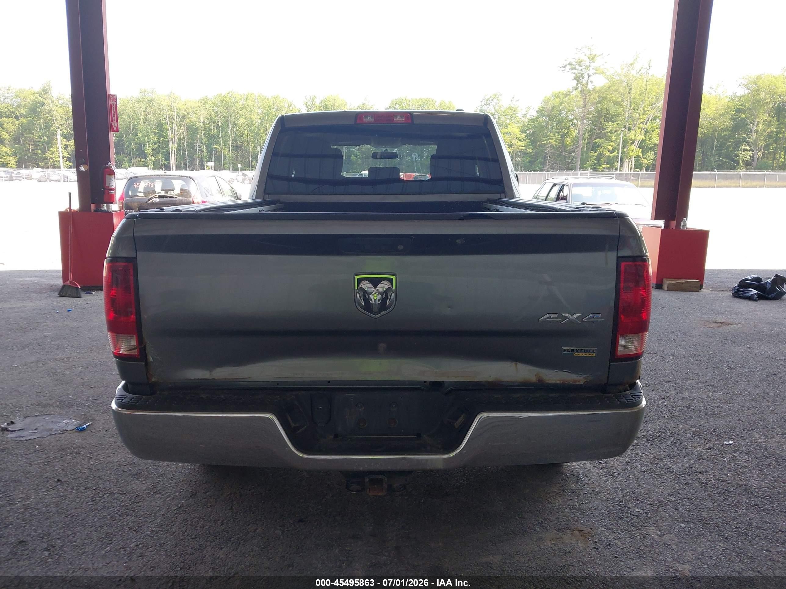 2012 Ram 1500 Tradesman Gray vin: 1C6RD7FP1CS340363
