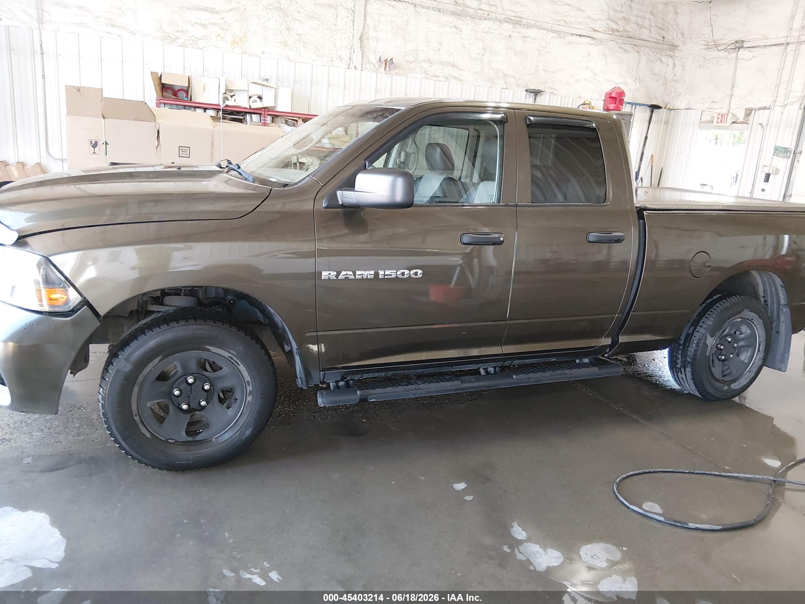 2012 Ram 1500 St Green vin: 1C6RD7FP2CS232396