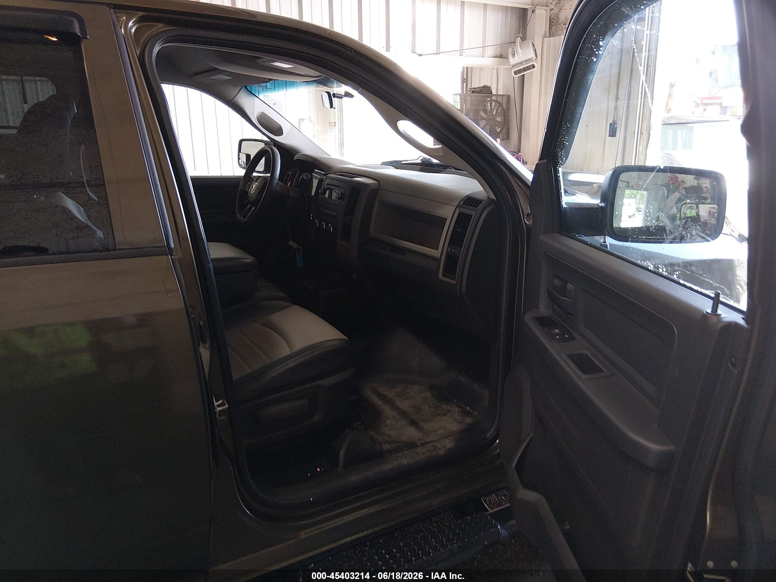 2012 Ram 1500 St Green vin: 1C6RD7FP2CS232396