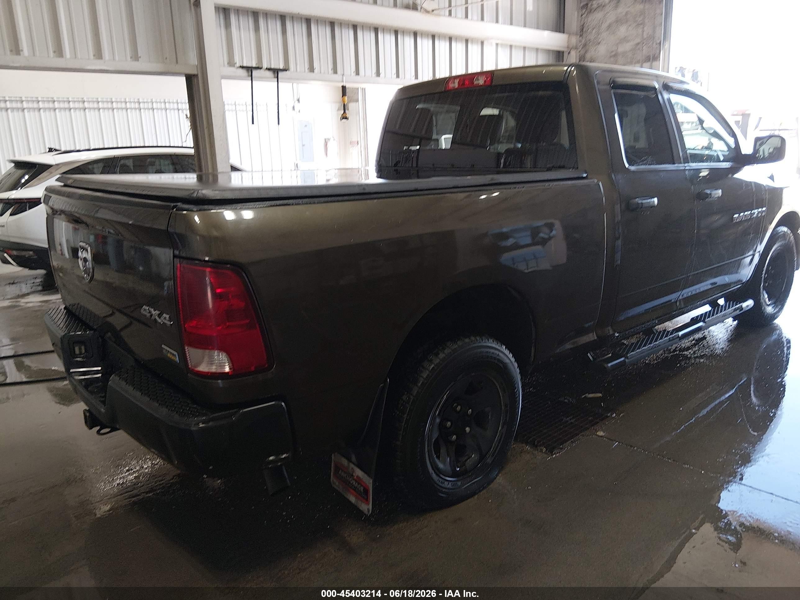 2012 Ram 1500 St Green vin: 1C6RD7FP2CS232396