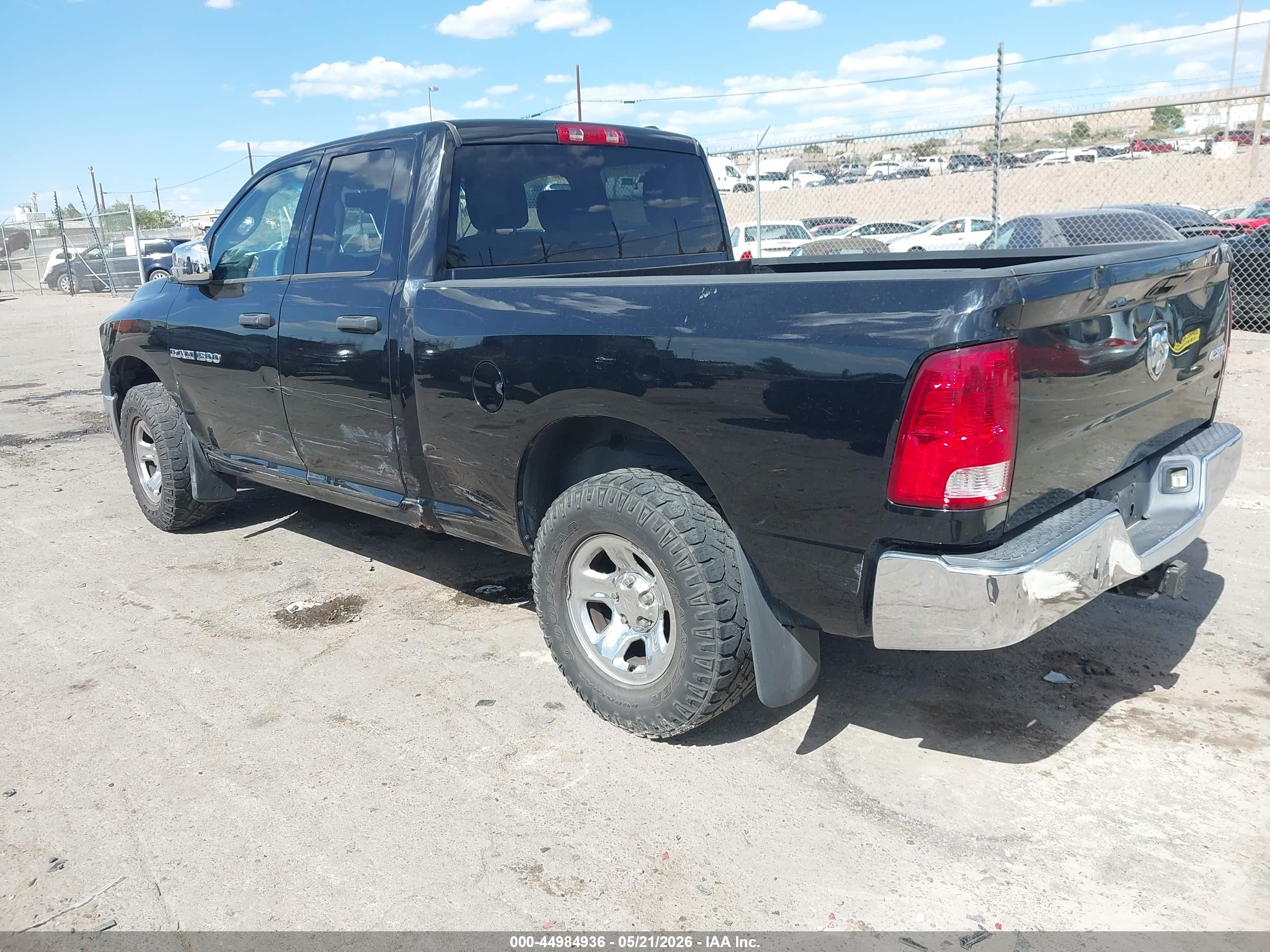 2012 Ram 1500 St Black vin: 1C6RD7FP3CS197447