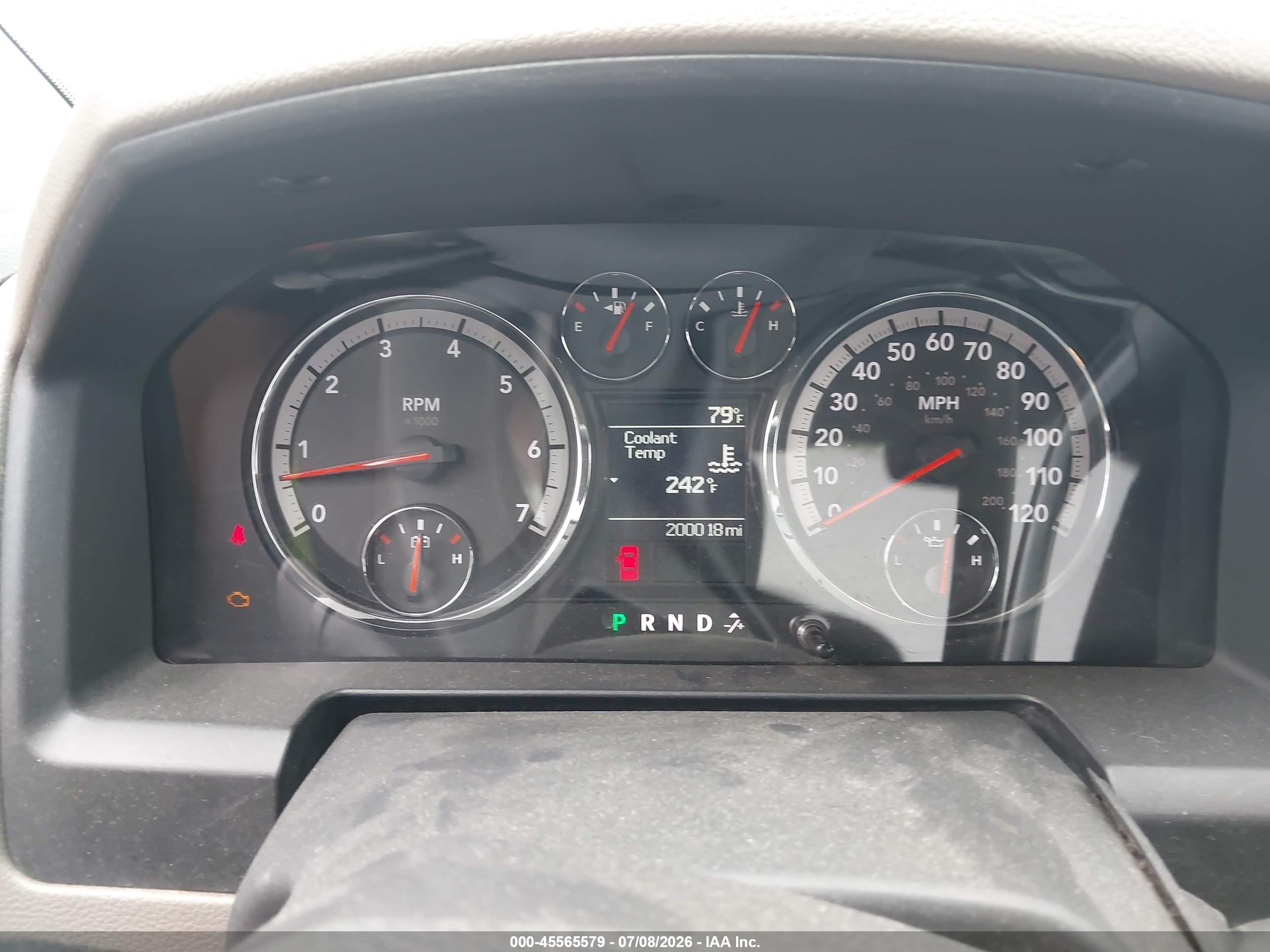 2012 Ram 1500 Tradesman Красный vin: 1C6RD7FP4CS240015