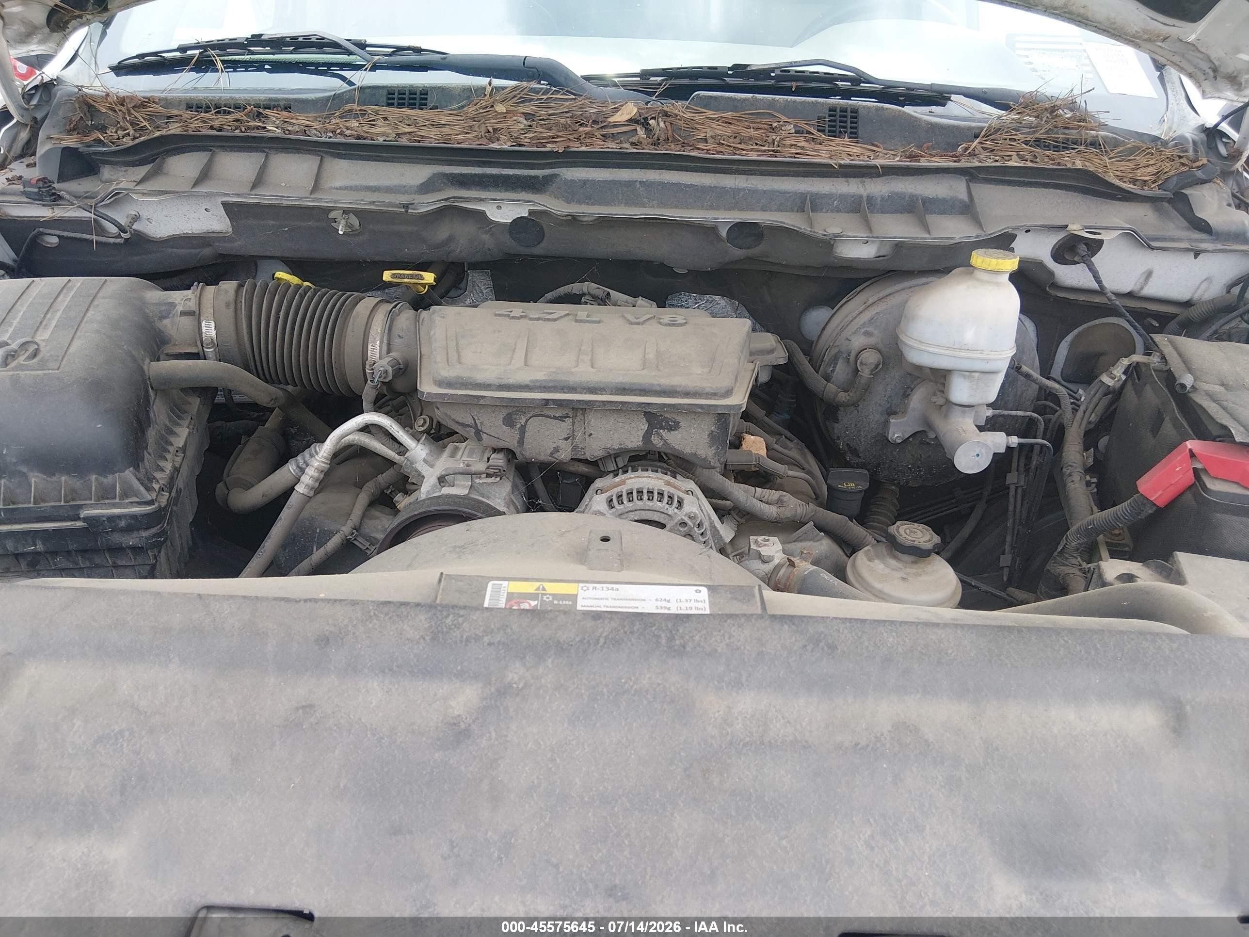 2012 Ram 1500 St White vin: 1C6RD7FP5CS264498