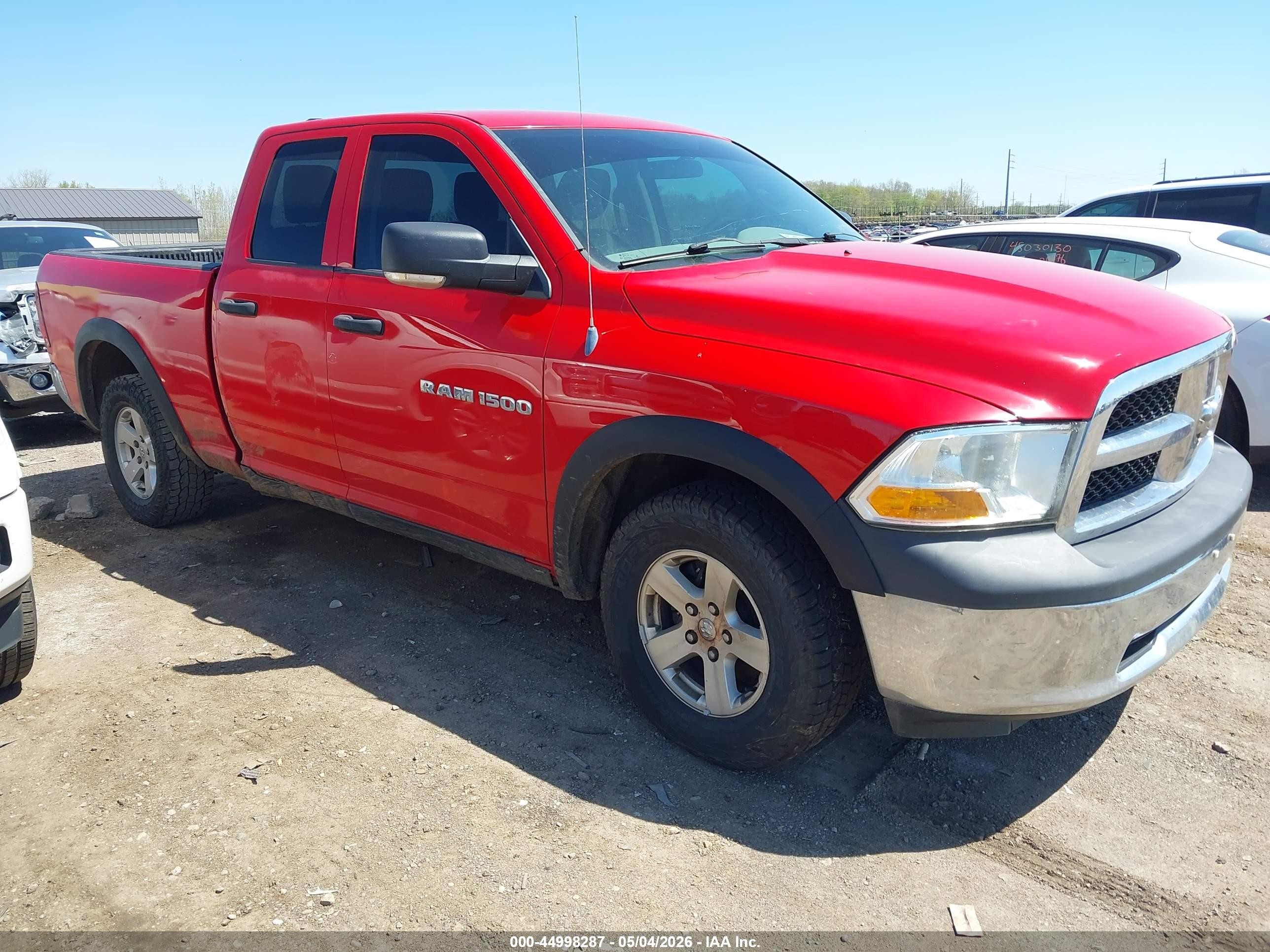 2012 Ram 1500 St Red vin: 1C6RD7FP6CS211437
