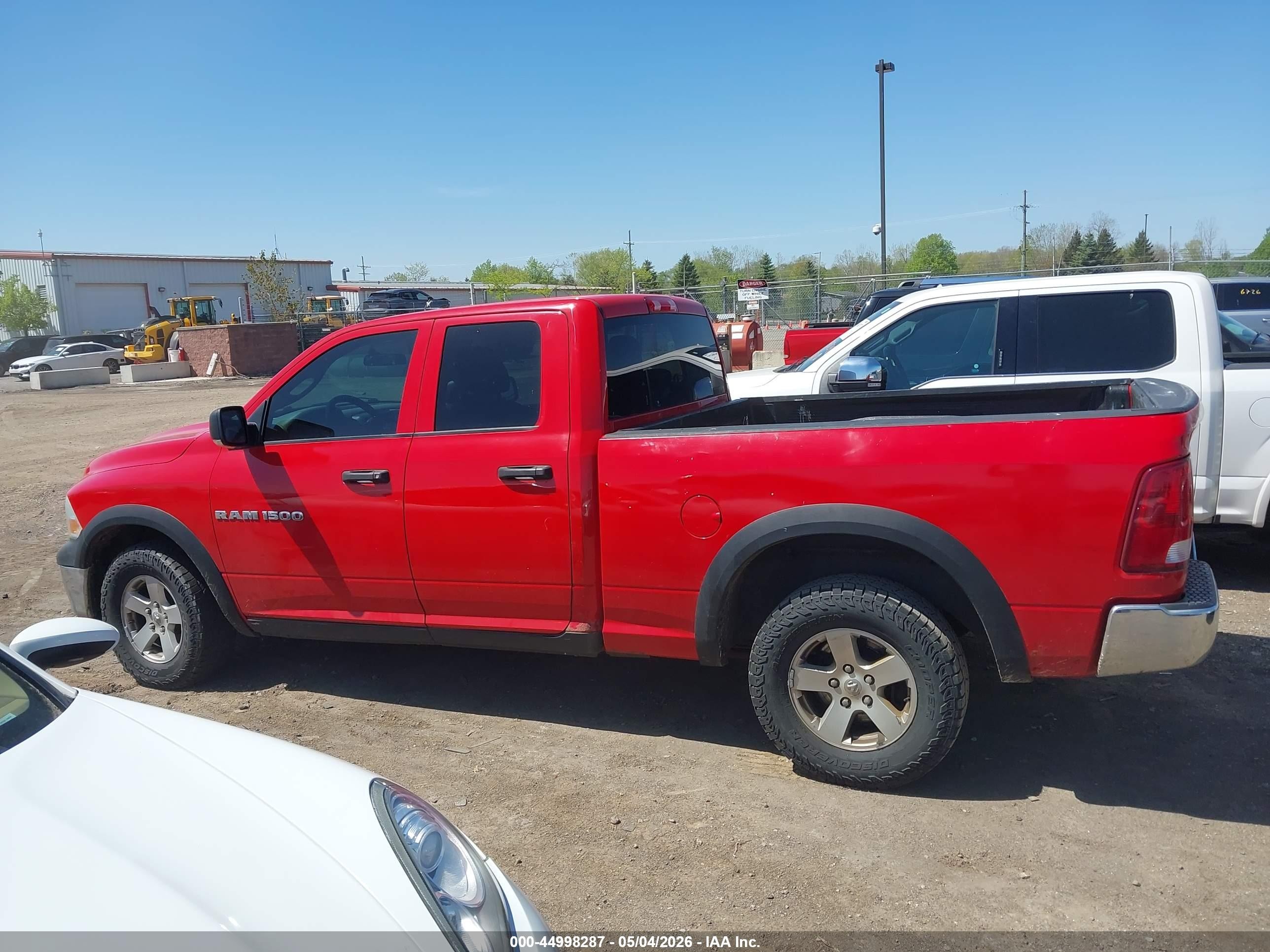 2012 Ram 1500 St Red vin: 1C6RD7FP6CS211437