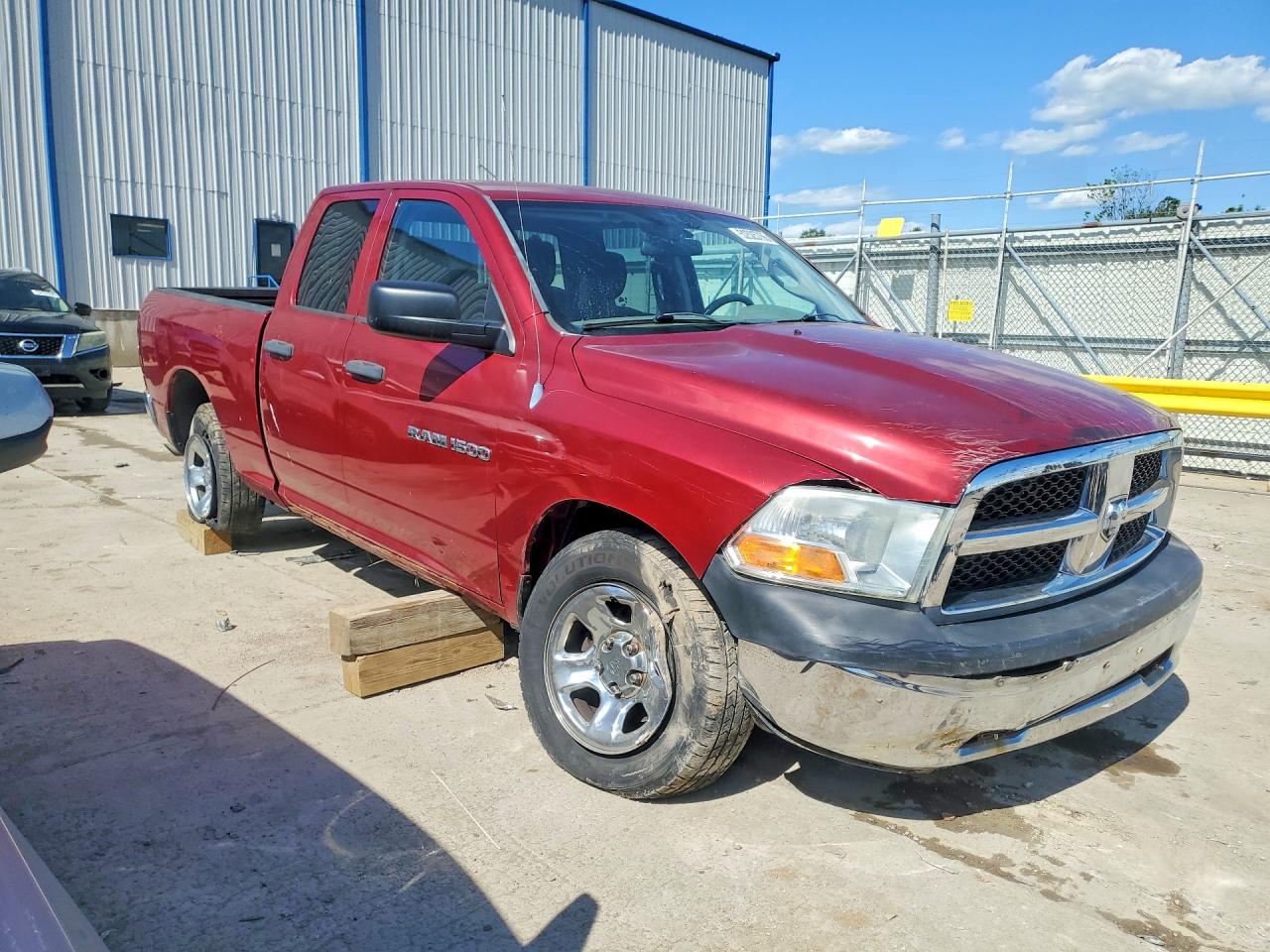 2012 Dodge Ram 1500 St Red vin: 1C6RD7FP6CS275459